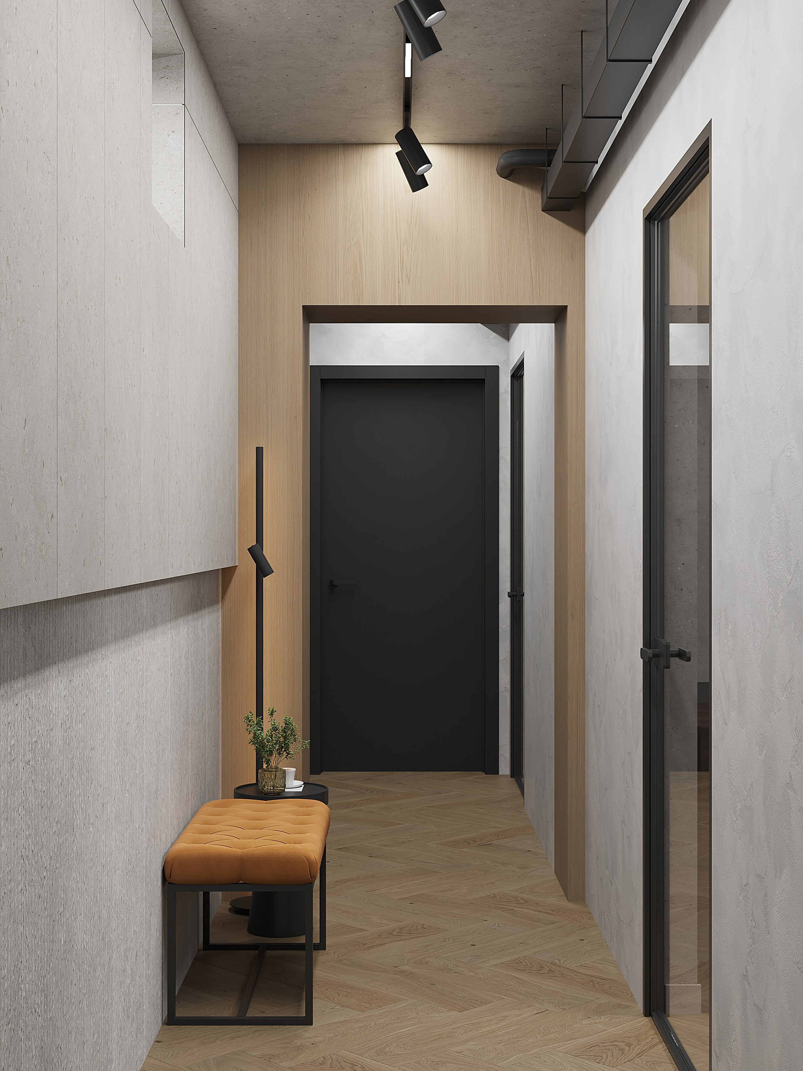 Коммерческое помещение — офис юриста, г. Рязань. Студия дизайна и ремонта ZAROVNIK build&design