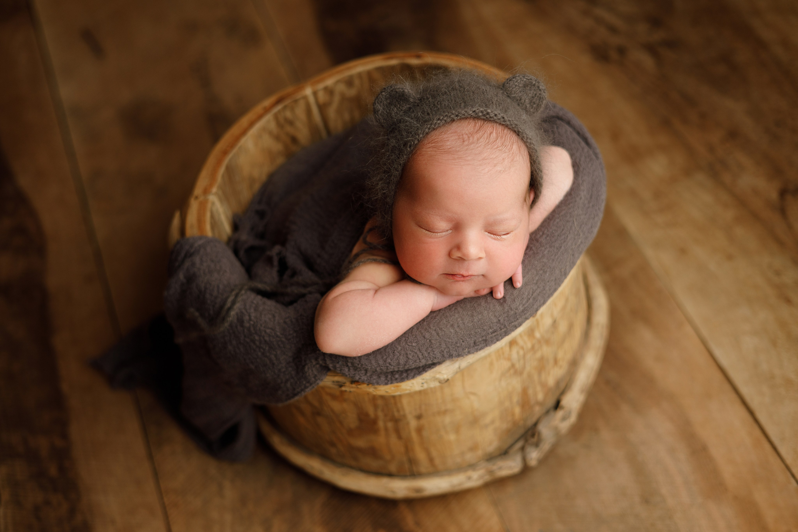 Новорожденные. Алена. Профессиональная детская и семейная фотостудия в Краснодаре