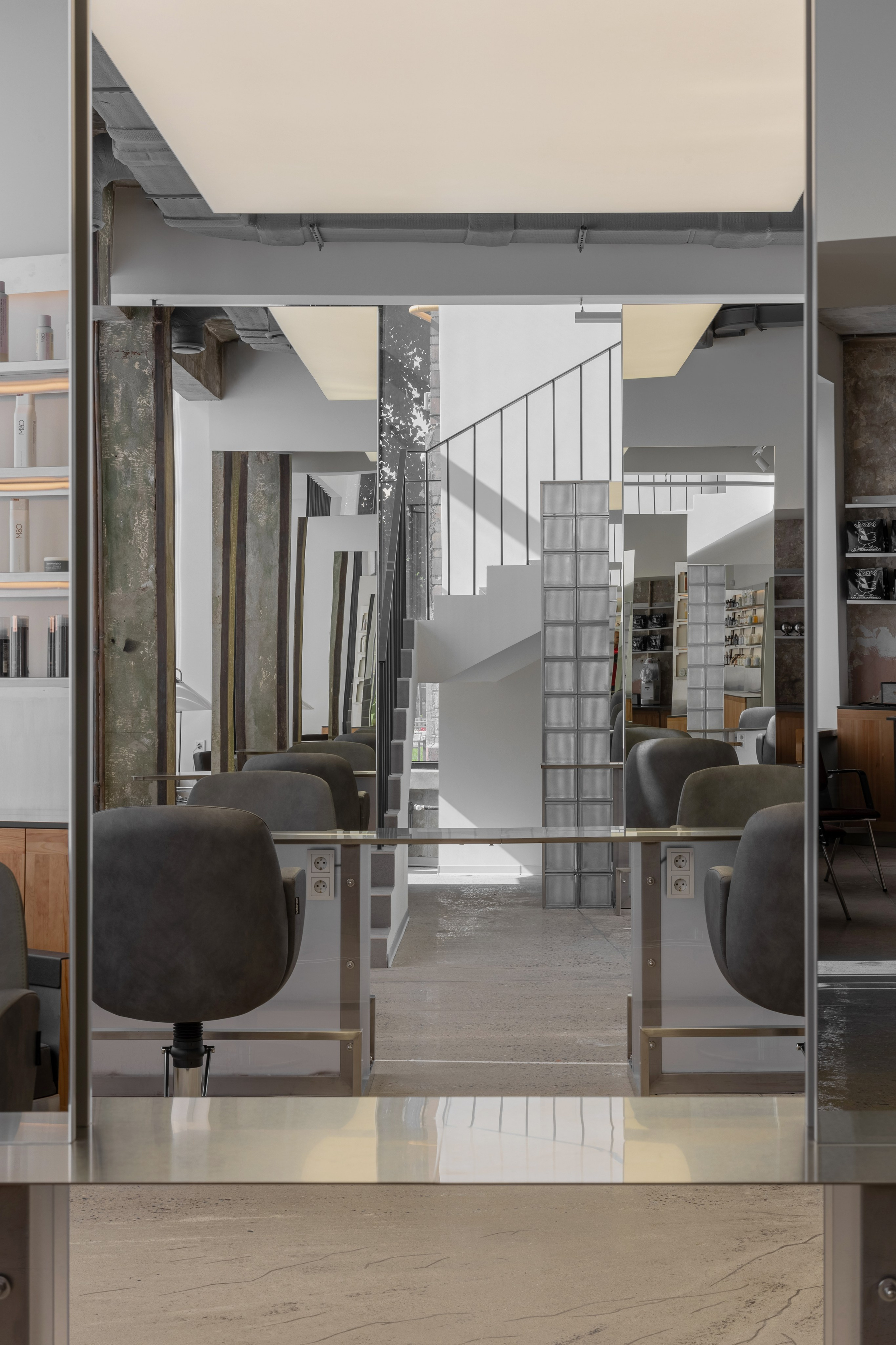 Парикмахерская Культура в Москве. Интерьерный фотограф в Нижнем Новгороде и Москве Владимир Гудков