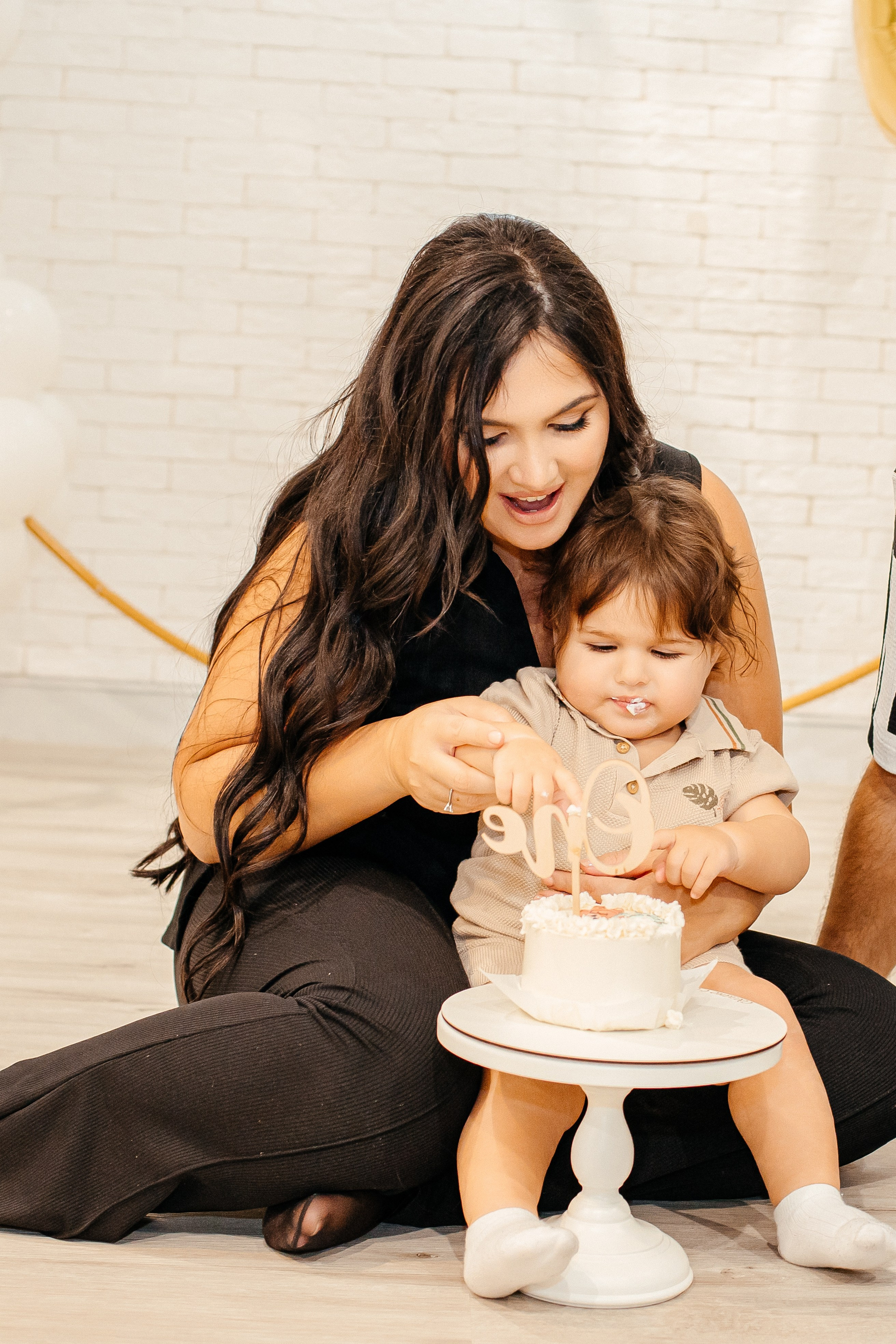 Камилю 1 годик — студия. Elena Sova — семейный и женский фотограф в Санкт-Петербурге