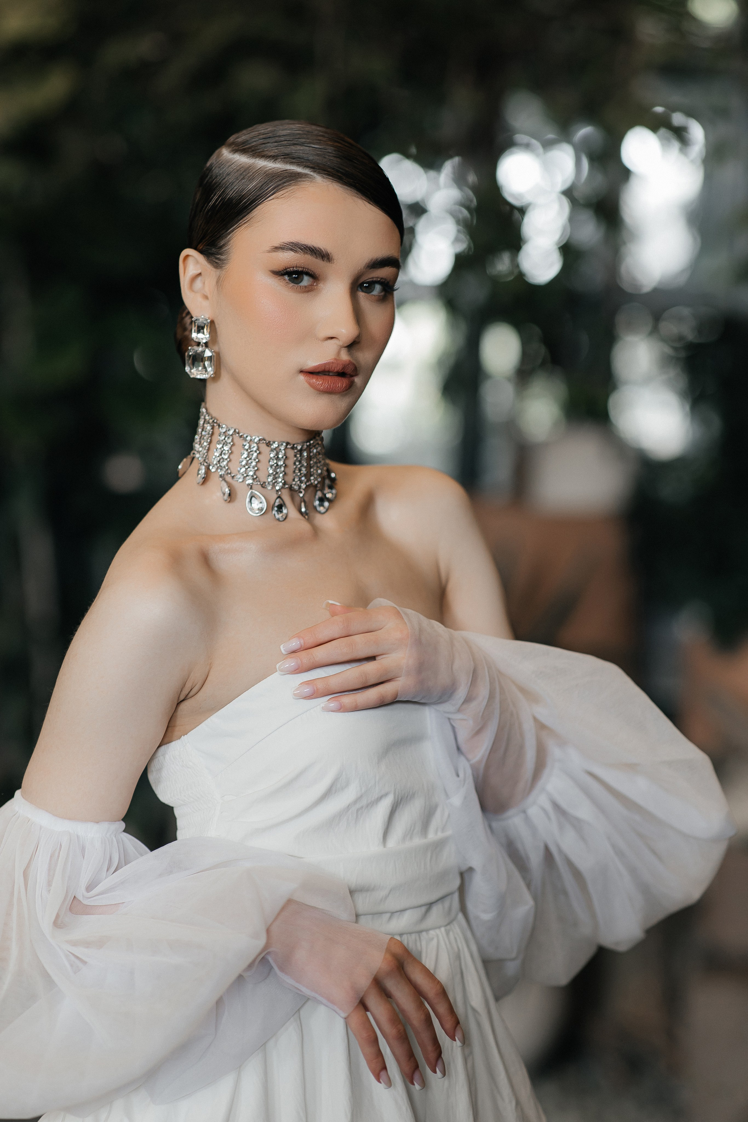 Свадебная история в оранжерее