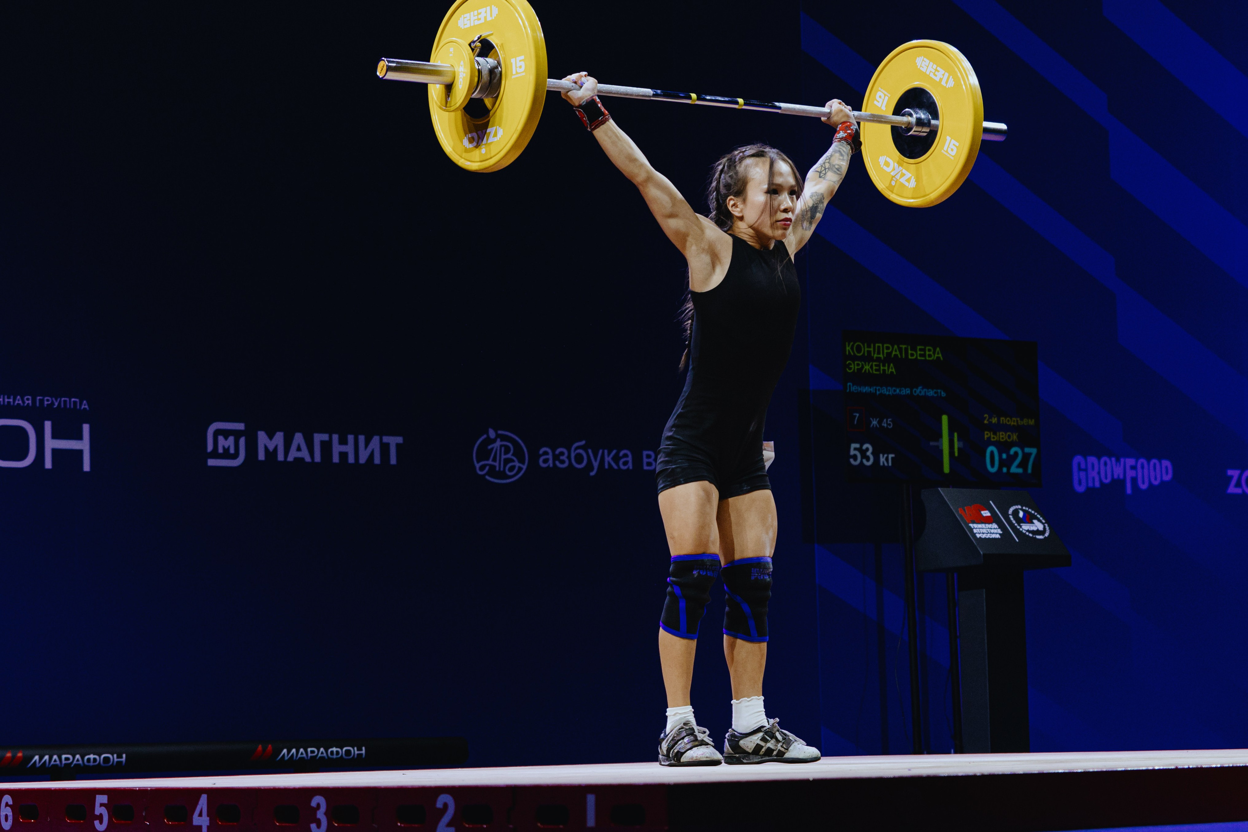 Чемпионат России по тяжелой атлетике 2025. Фотограф в Москве и Санкт-Петербурге Дарина