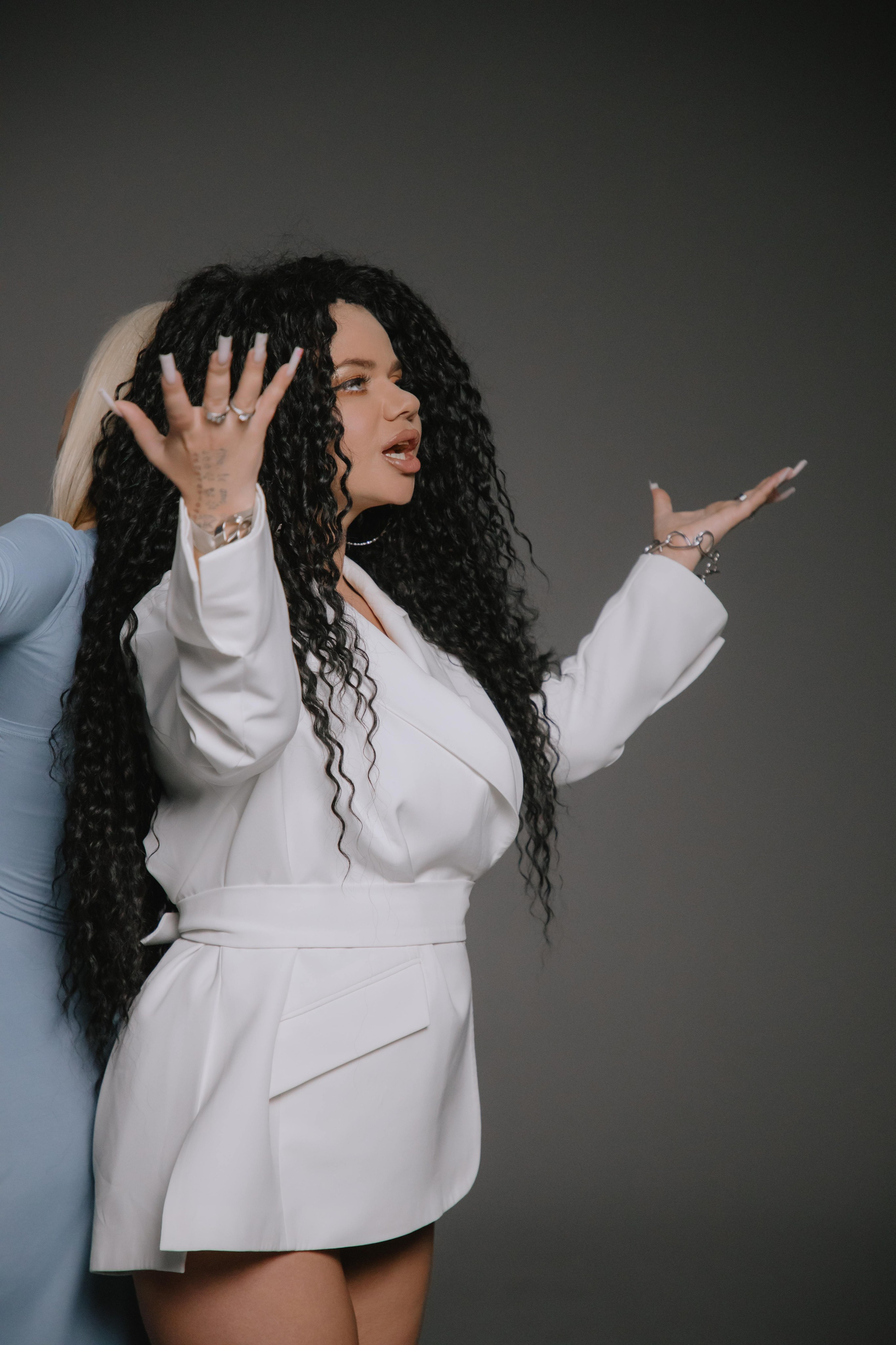 Съемка клипа Юлианны Карауловой и Бьянки. Фотограф в Москве и Санкт-Петербурге Дарина