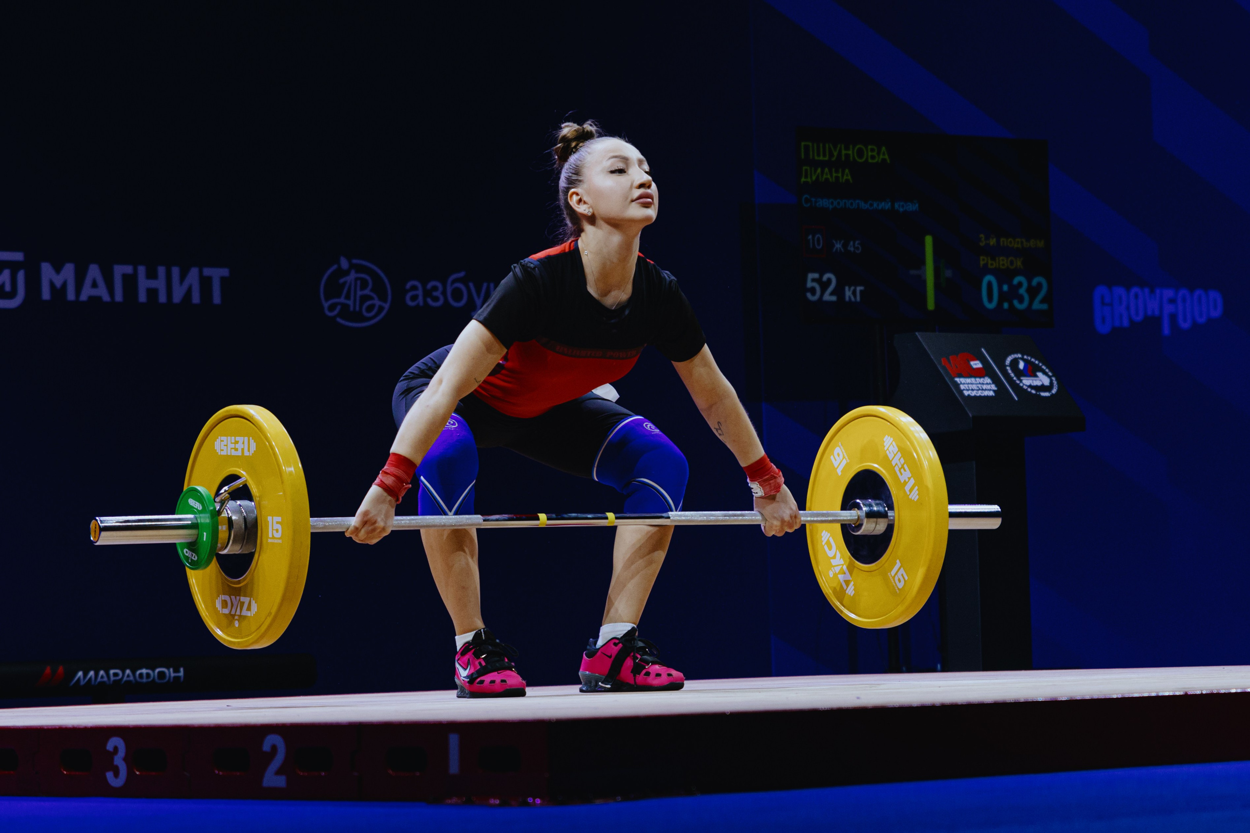 Чемпионат России по тяжелой атлетике 2025. Фотограф в Москве и Санкт-Петербурге Дарина