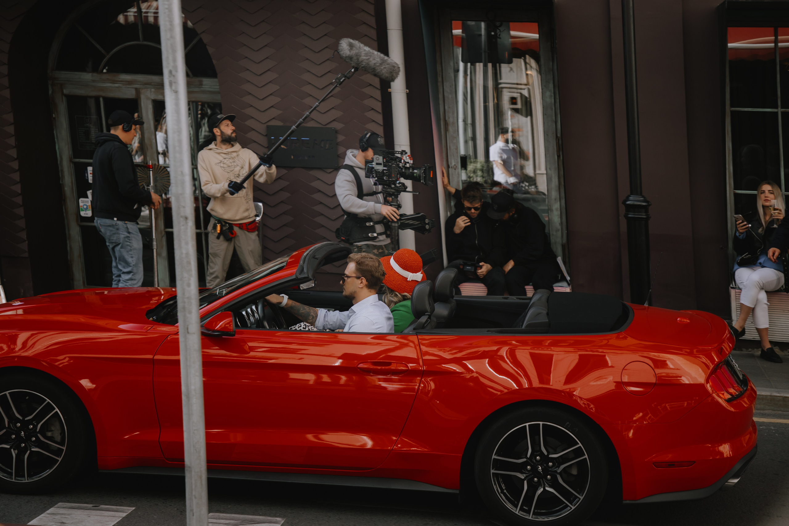 Backstage сериала «Беспринципные». Фотограф в Москве и Санкт-Петербурге Дарина