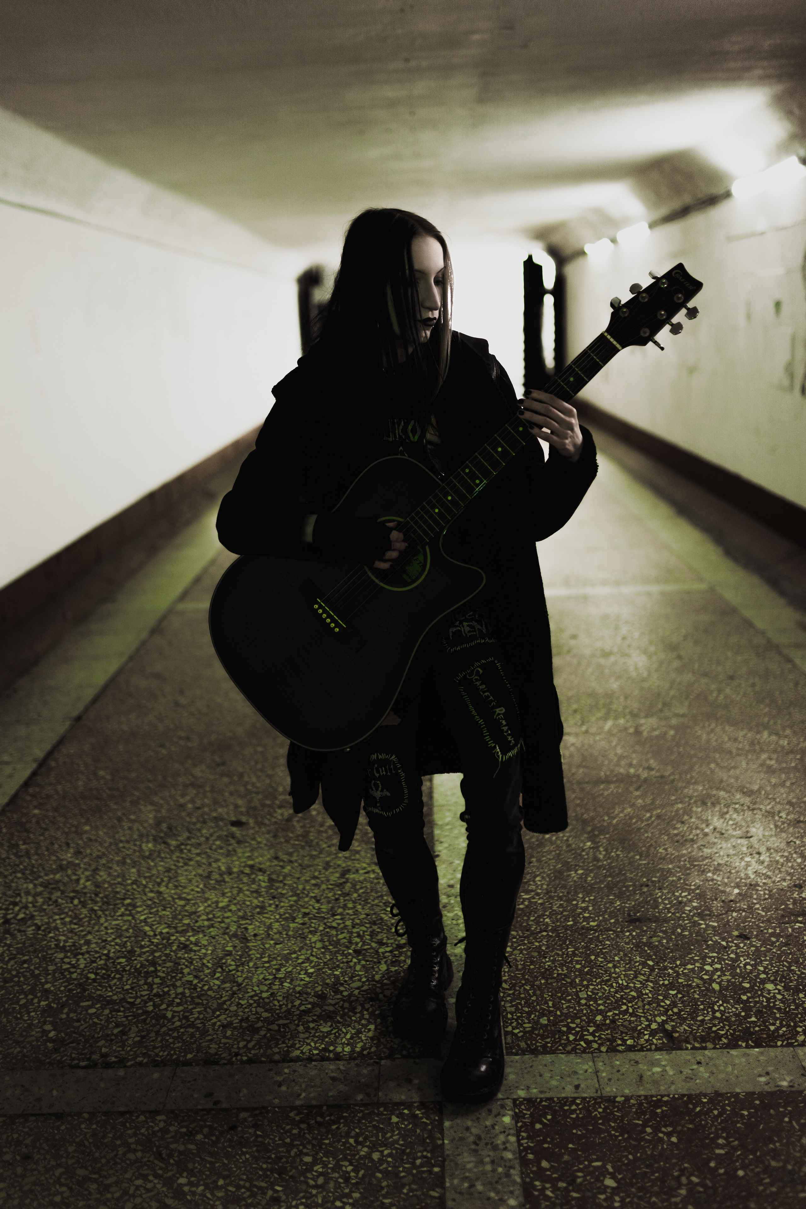 девушка музыкант фотосессия