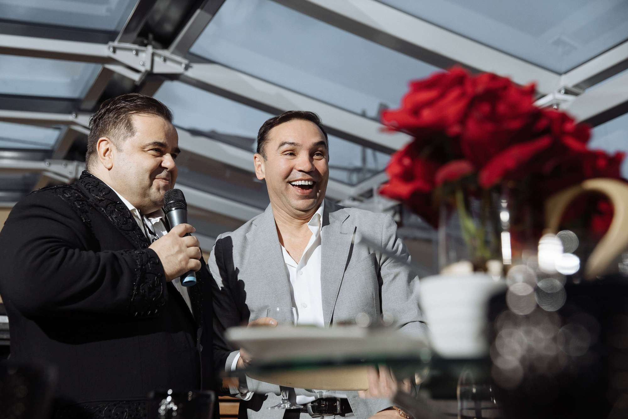 Юбилей известного спортсмена в тесном кругу близких. Лиза Каражова