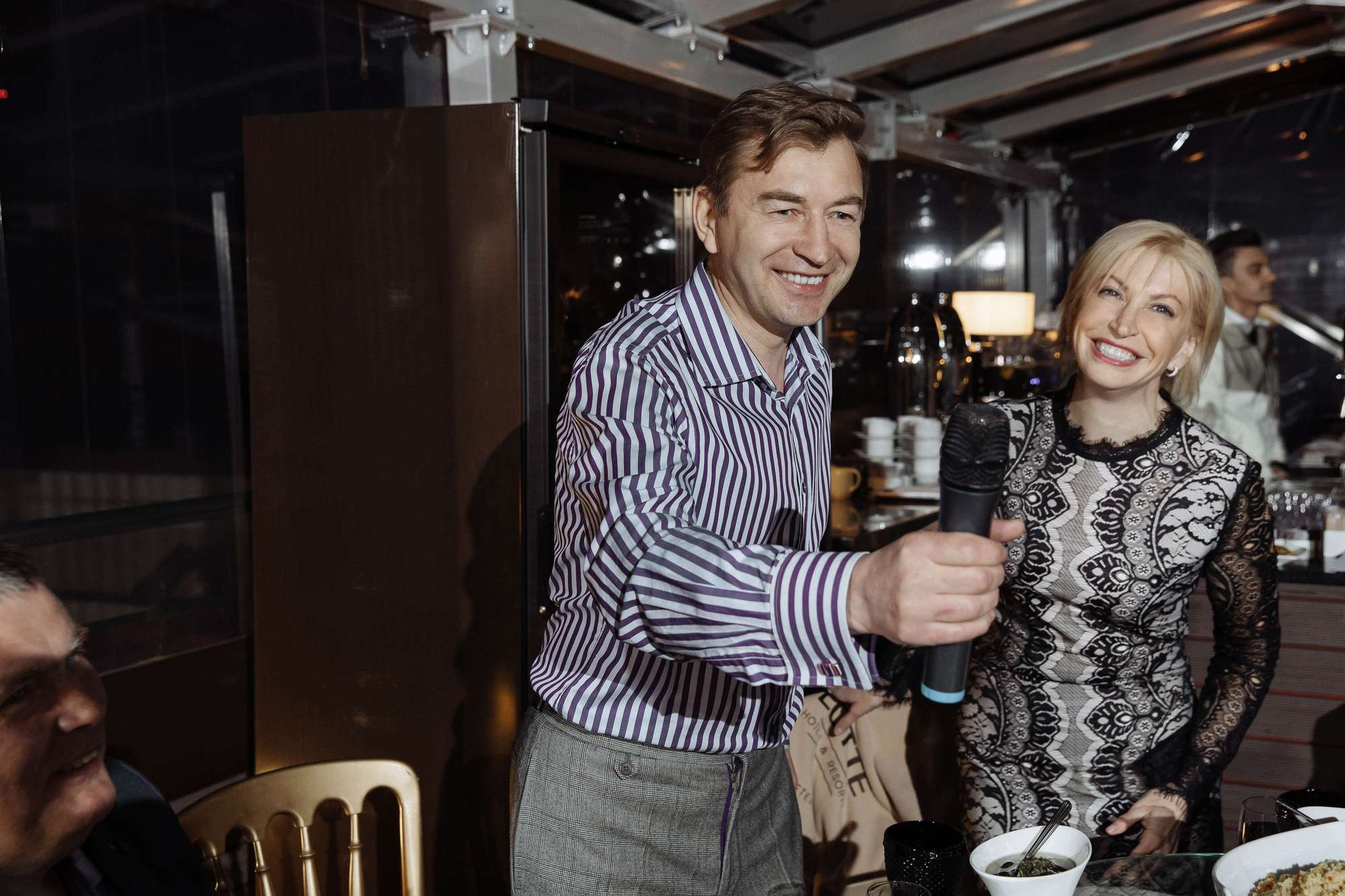 Юбилей известного спортсмена в тесном кругу близких. Лиза Каражова