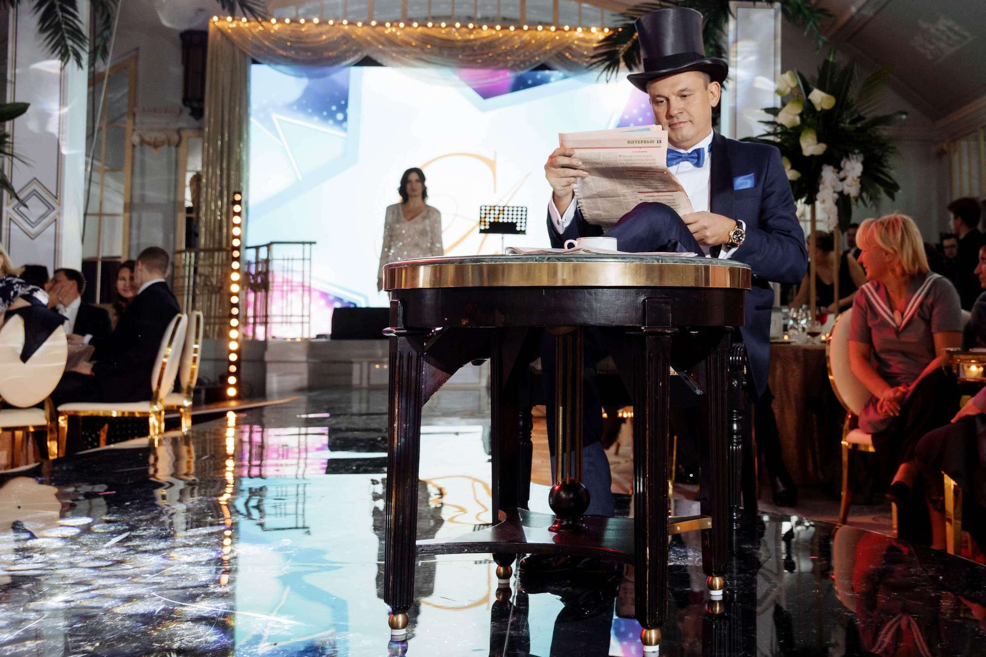 Юбилей Альберта Суфиярова. Лиза Каражова