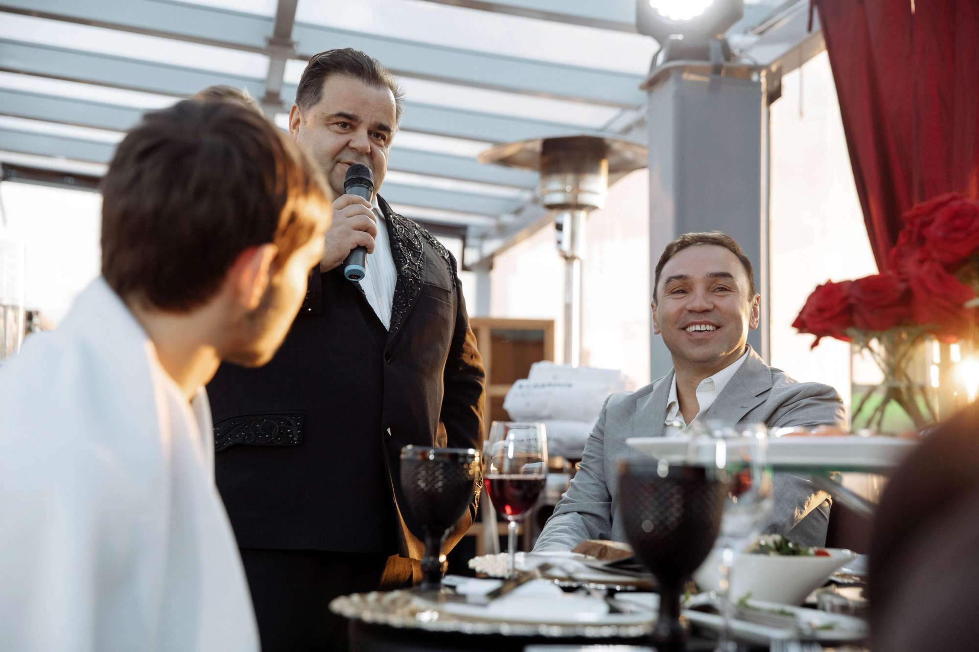 Юбилей известного спортсмена в тесном кругу близких. Лиза Каражова