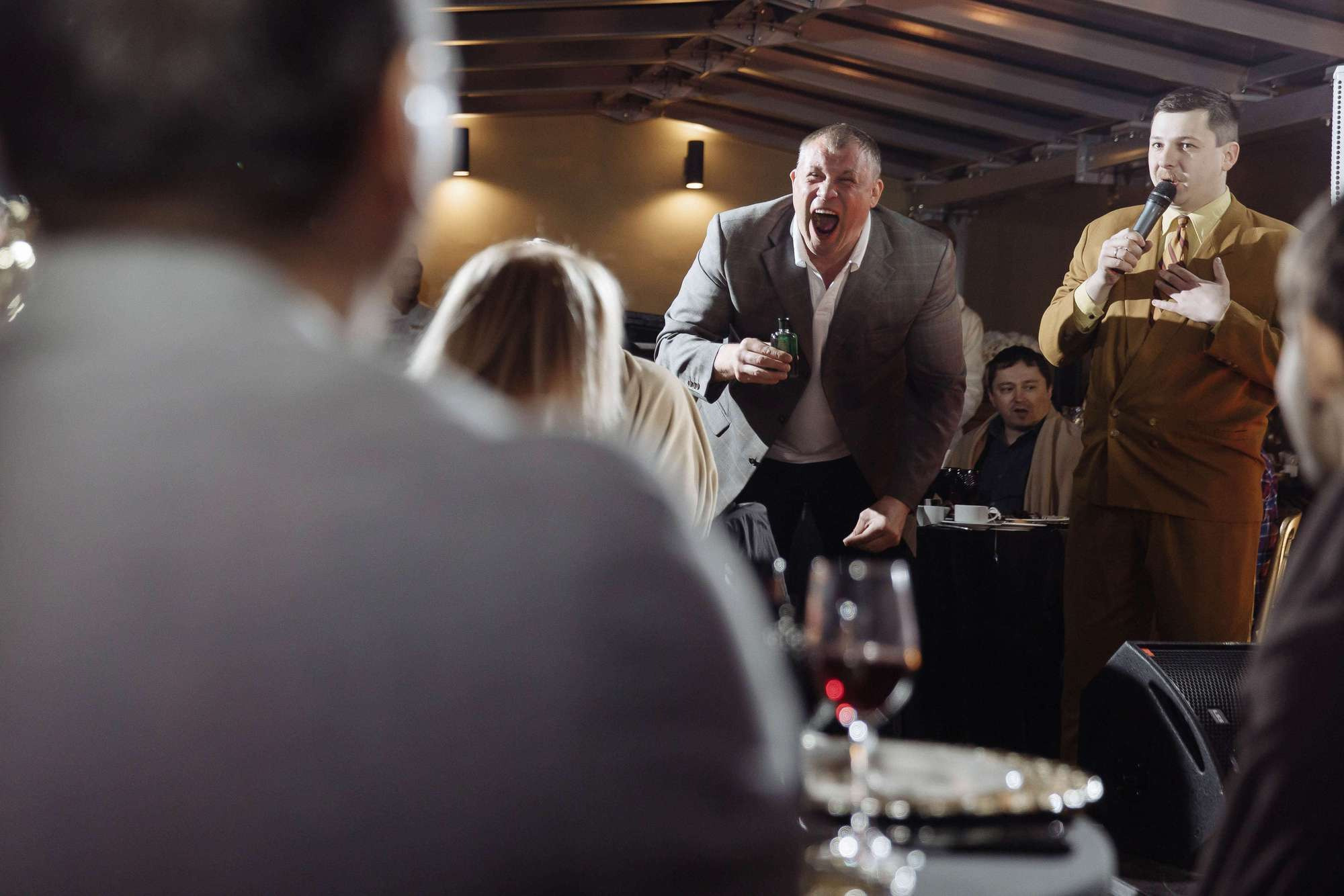 Юбилей известного спортсмена в тесном кругу близких. Лиза Каражова