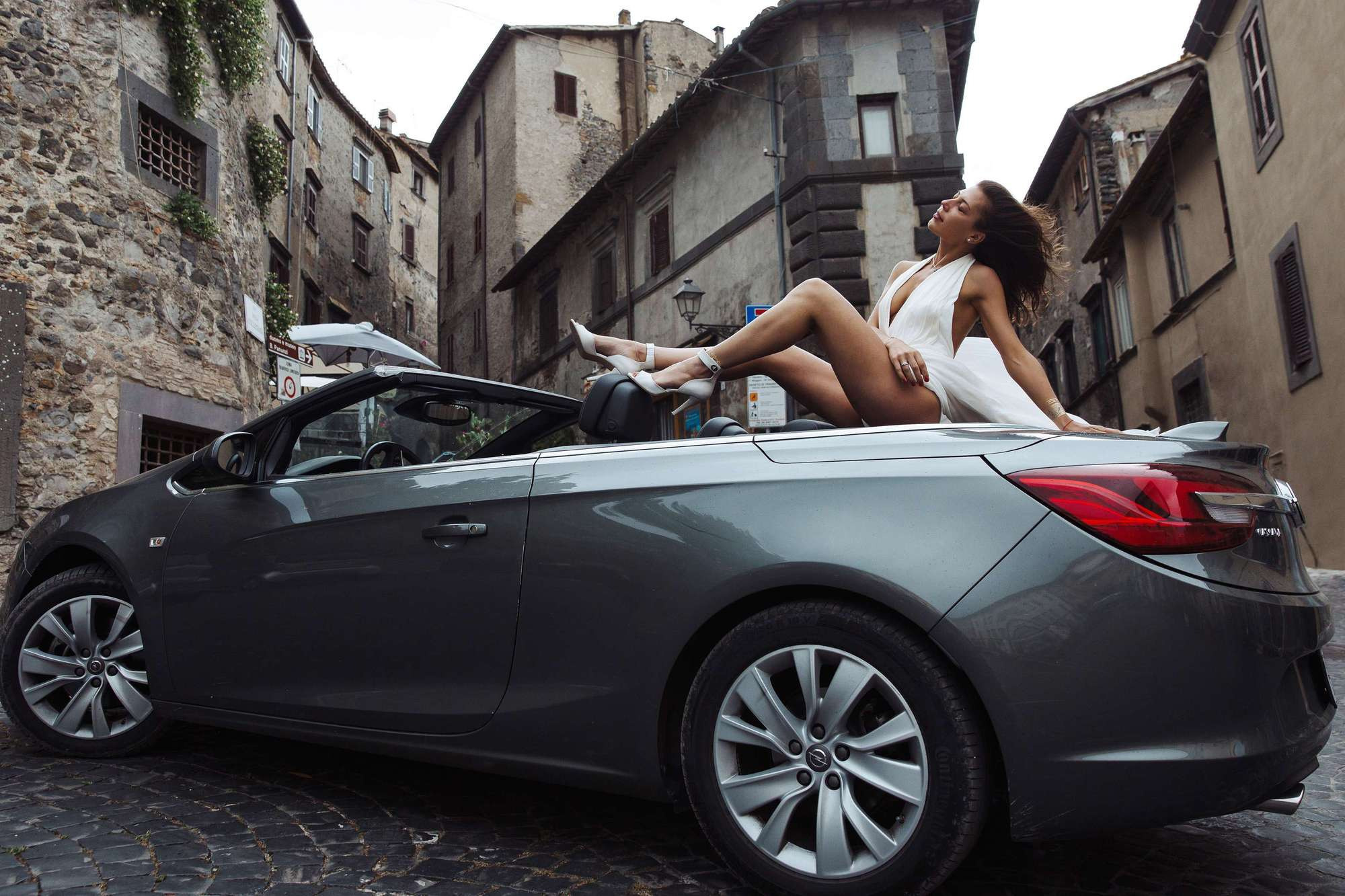 Яна в окрестностях Рима. Лиза Каражова