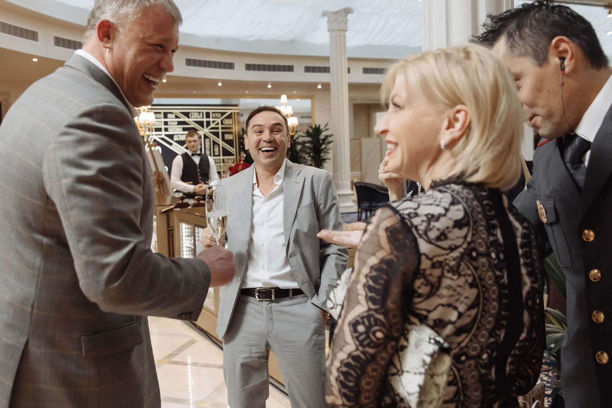 Юбилей известного спортсмена в тесном кругу близких. Лиза Каражова