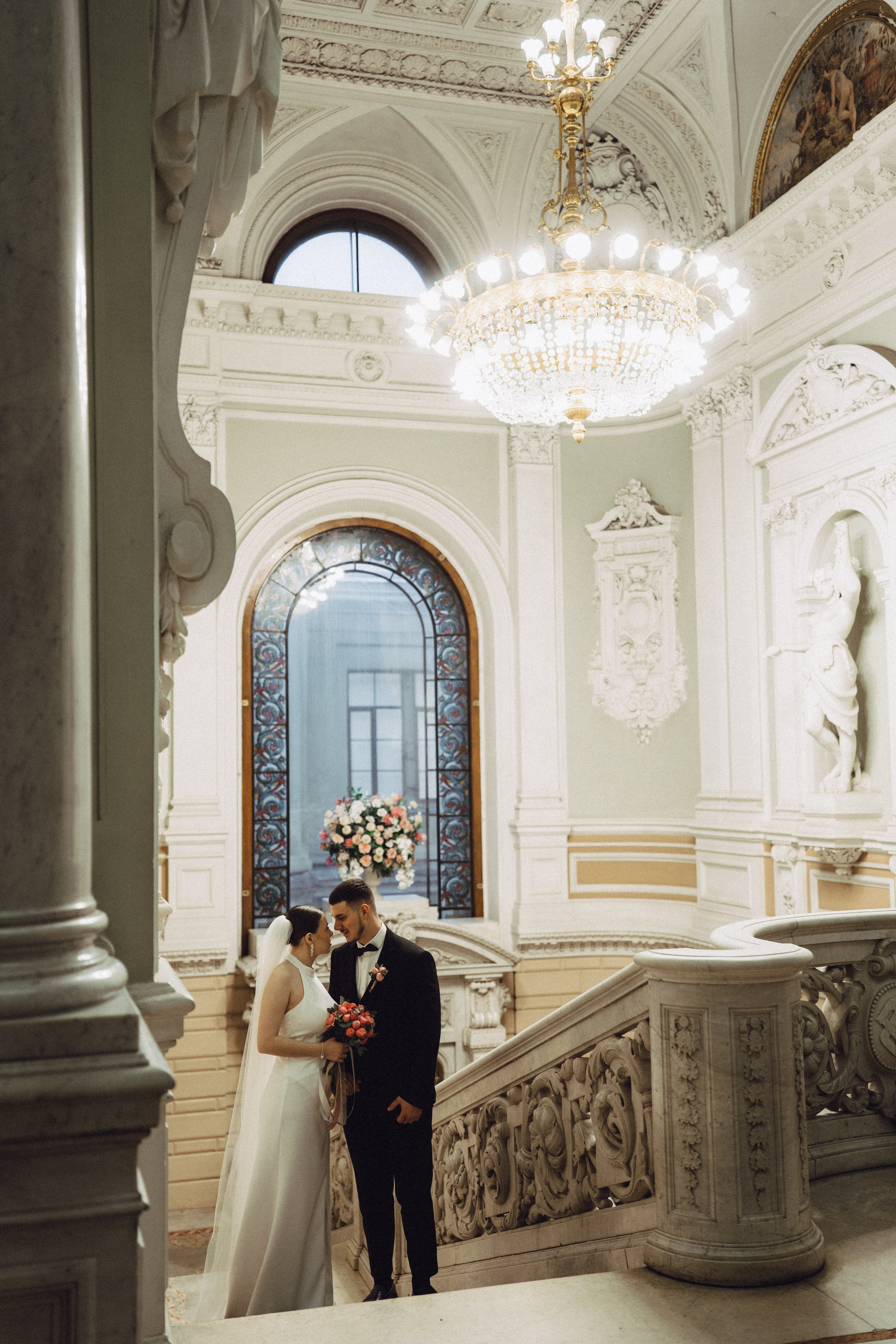 СВАДЕБНАЯ СЬЕМКА В ПЕВОМ ДВОРЦЕ БРАКОСОЧЕТАНИЯ. Профессиональный фотограф, Санкт-Петербург — Виктория Богомолова