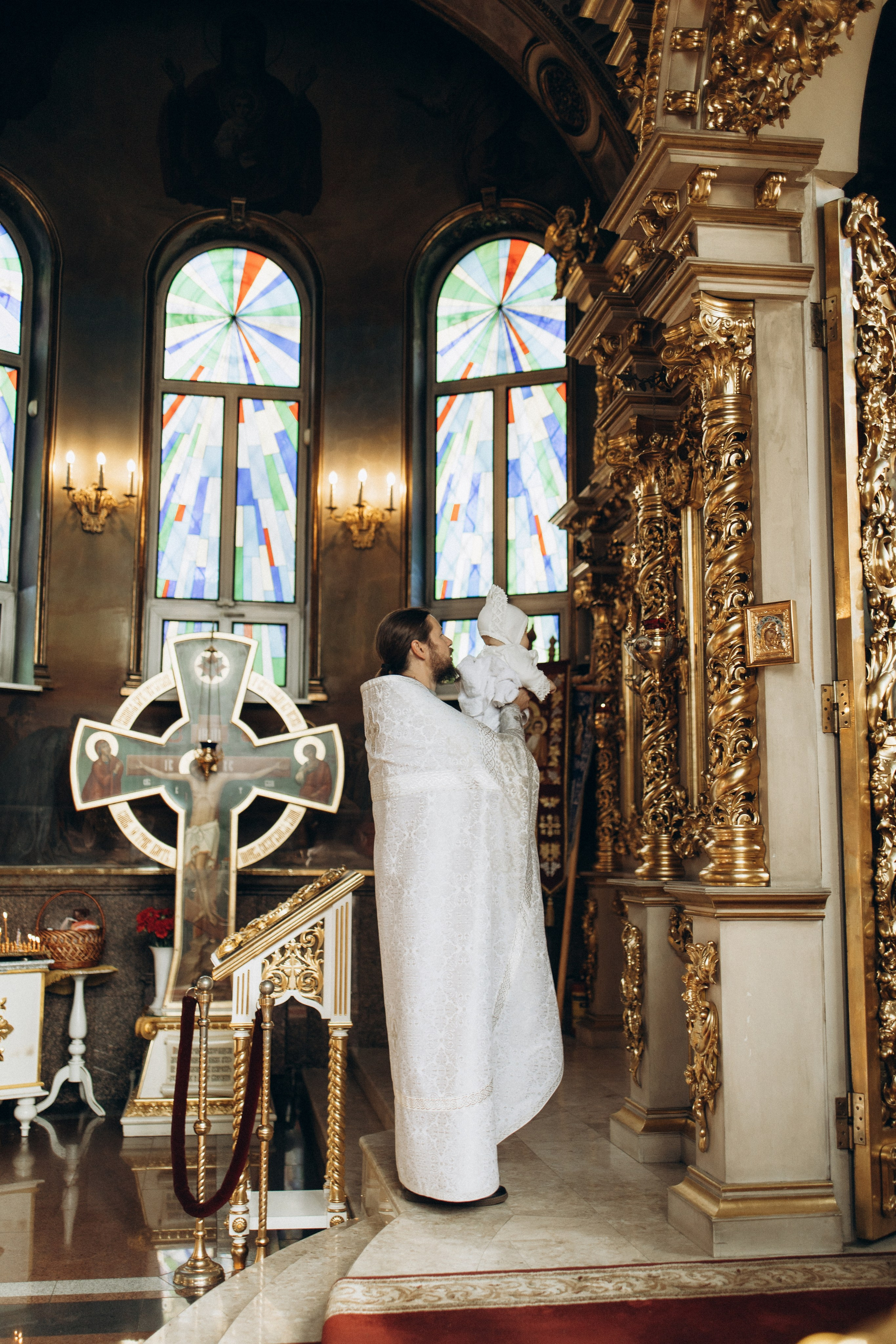 Крещение Арины. Самый теплый фотограф в Краснодаре Рябоконь Ксения