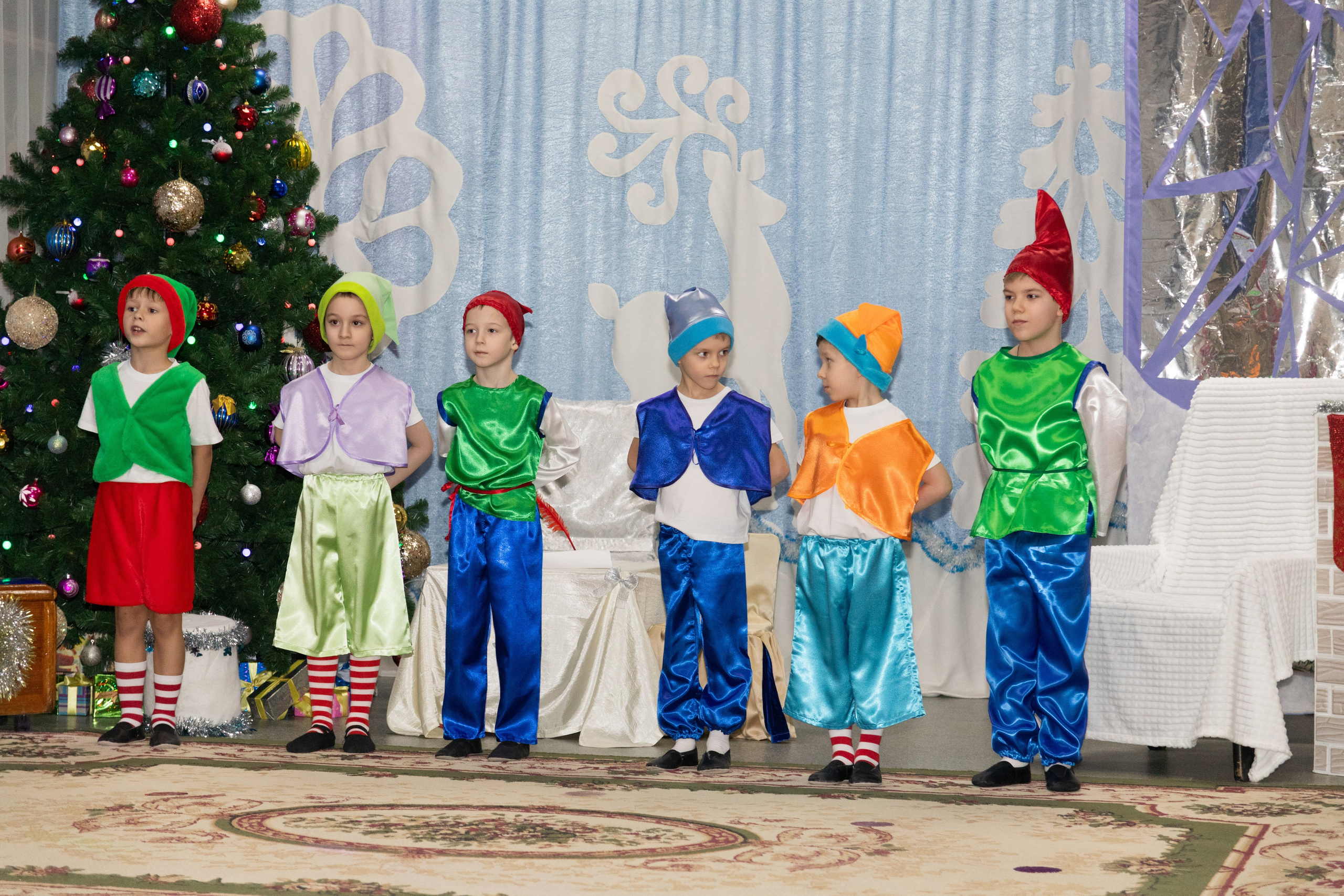 Новогодний утренник подготовительной группы. Индивидуальный и свадебный фотограф в Москве, Электростали и Туле Кадейкина Екатерина