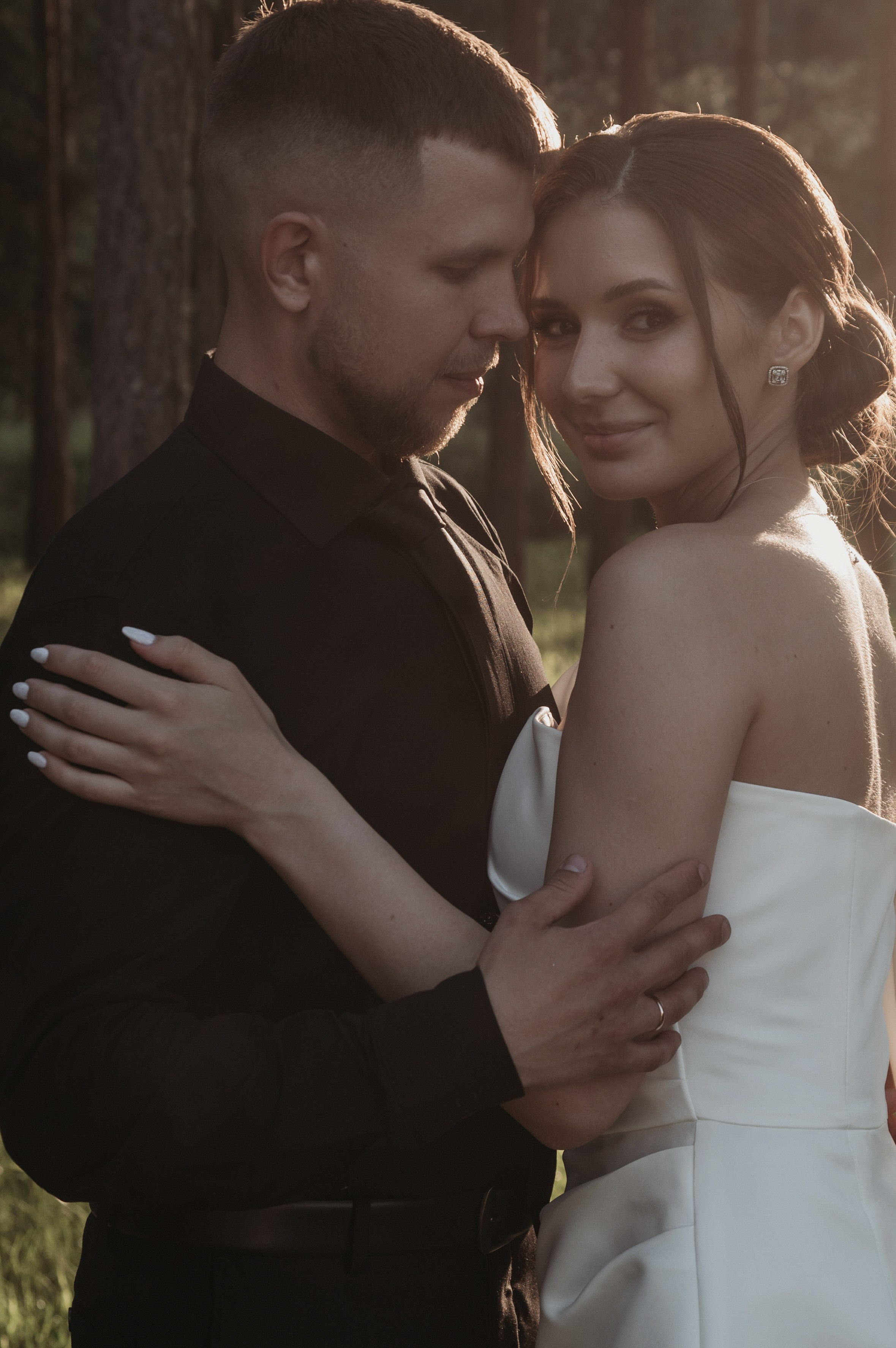 Свадебная фотосессия с утром невесты и красивым свадебным банкетом. Свадебный фотограф в Твери, Москве и Санкт-Петербурге Денисова Екатерина