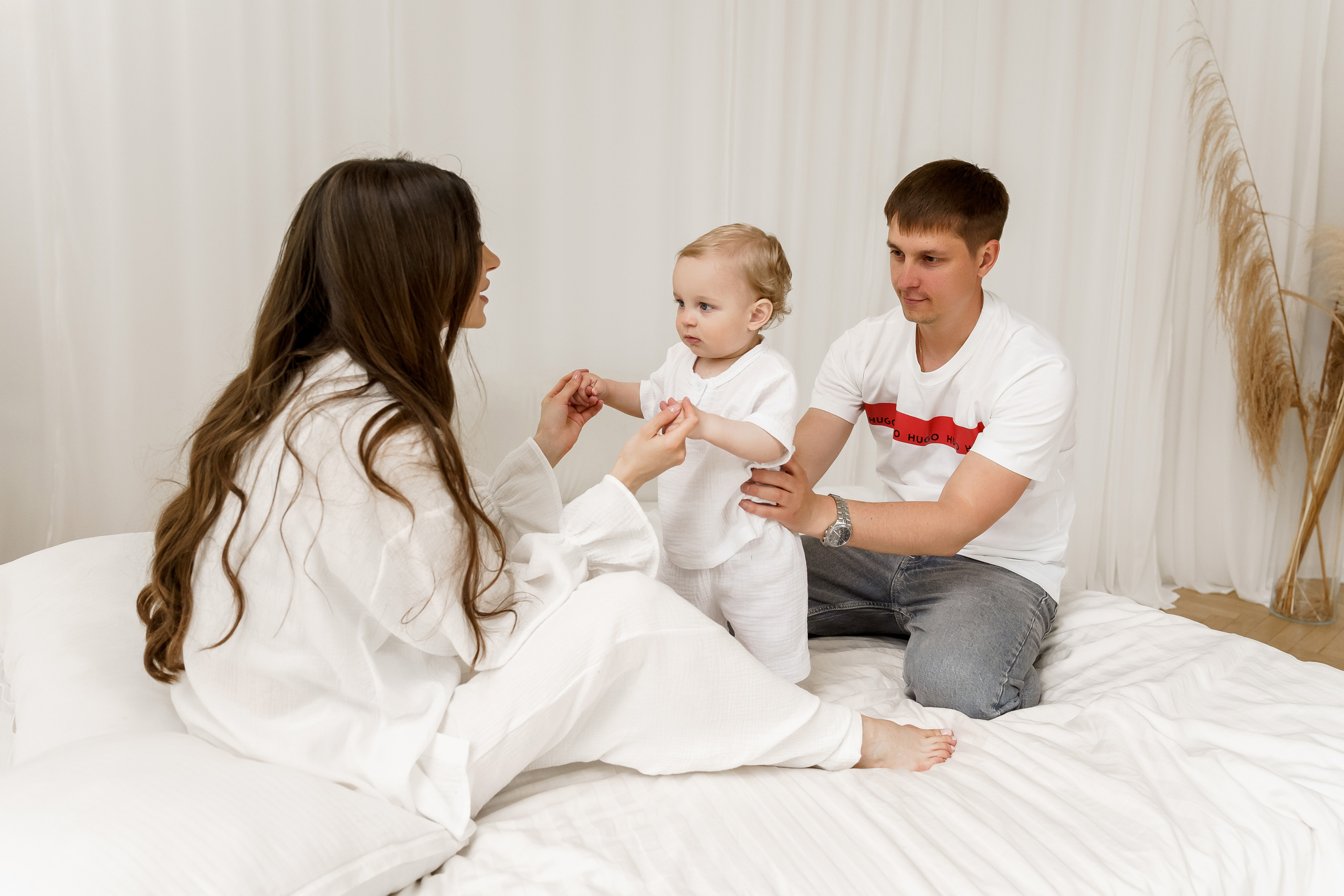 Даша, Женя и Тимур. Свадебный фотограф в Москве Яна Деньгина