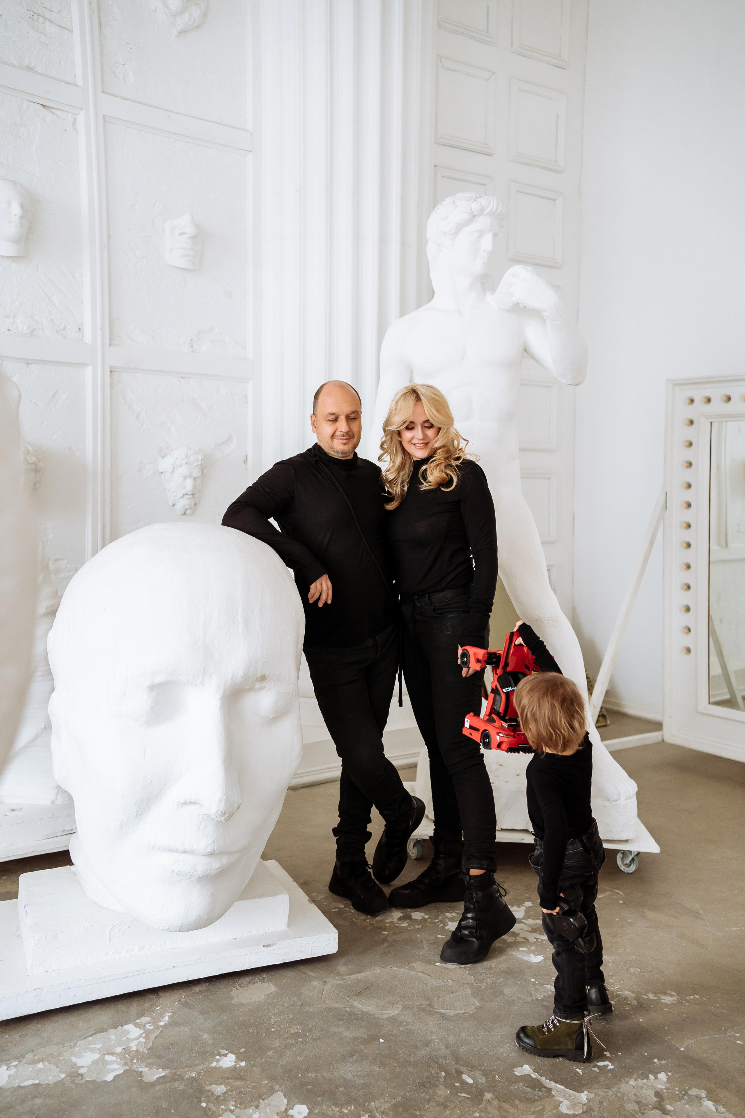 Марина, Саша и Сан Саныч. Свадебный фотограф в Москве Яна Деньгина