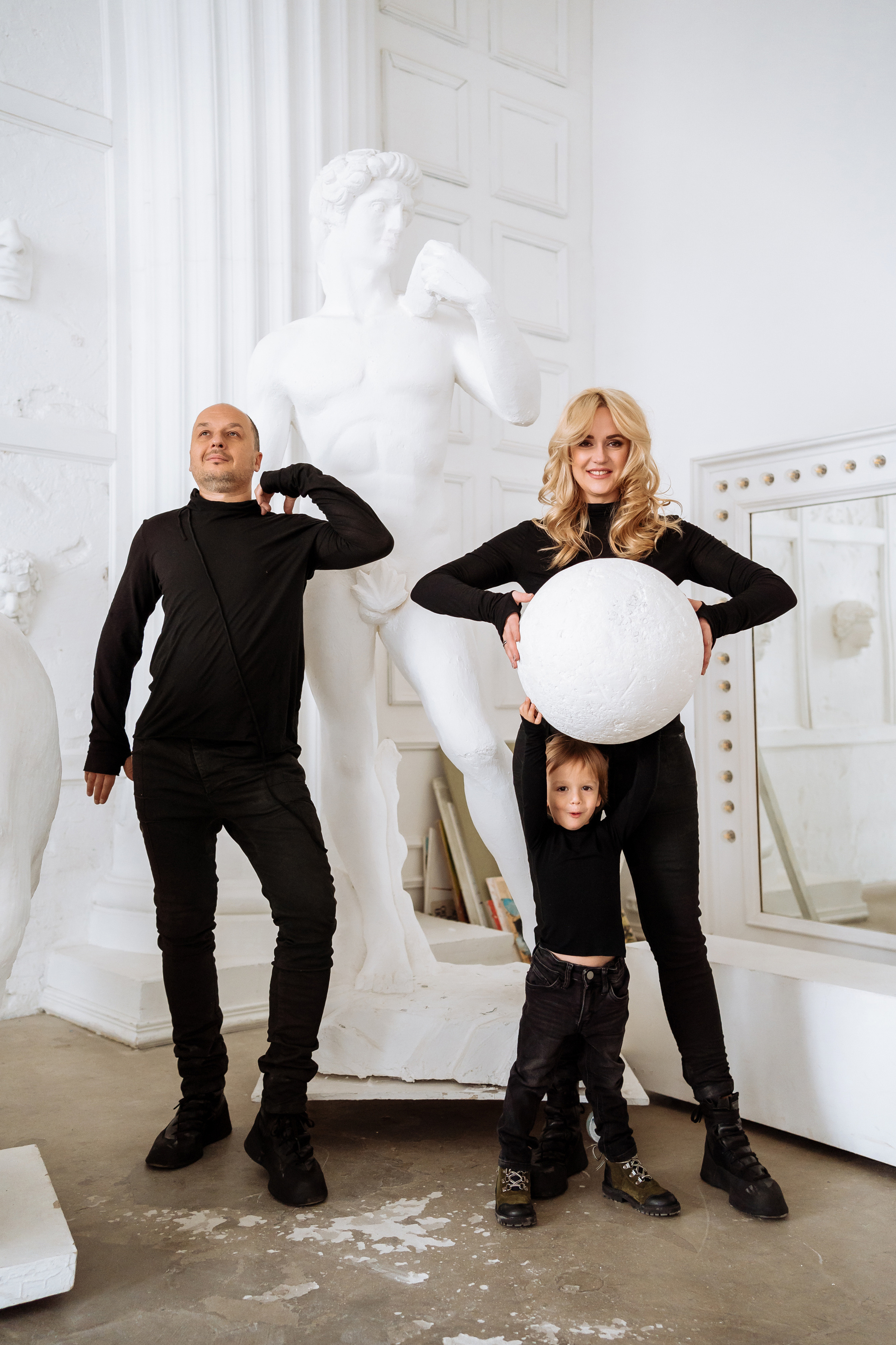 Марина, Саша и Сан Саныч. Свадебный фотограф в Москве Яна Деньгина