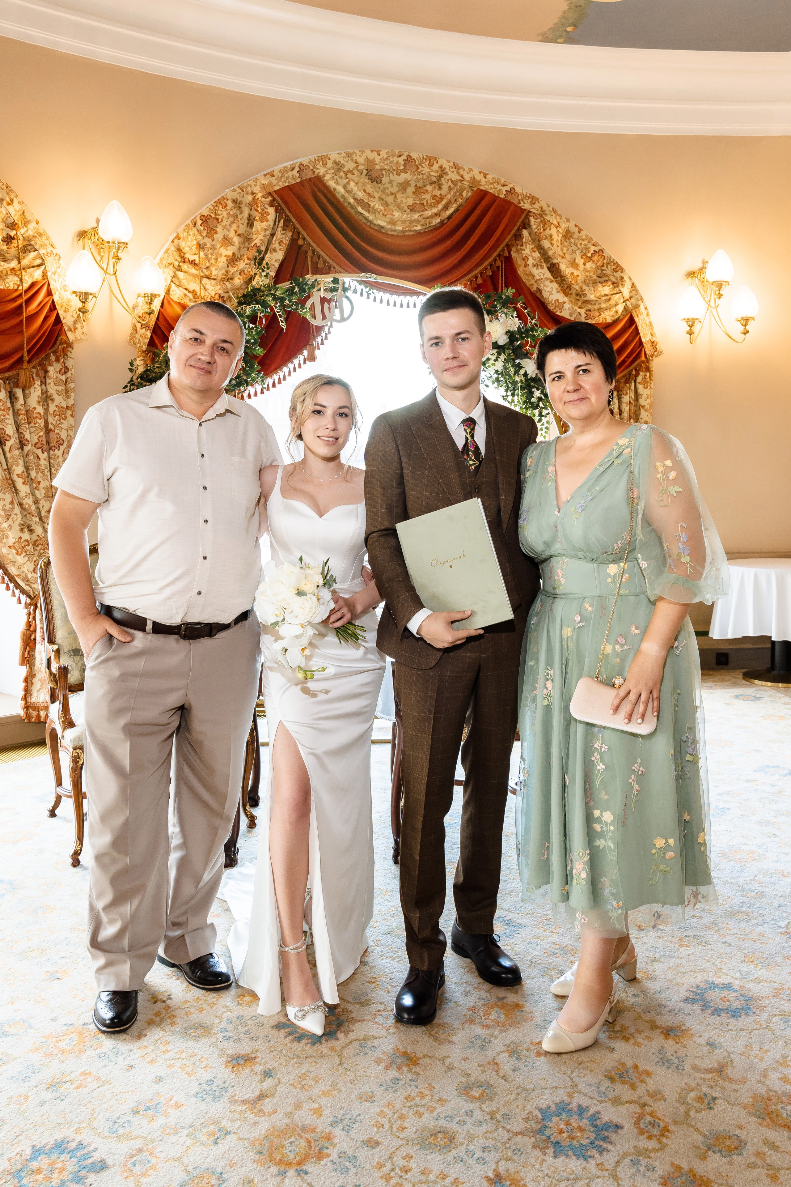 Свадьба Анастасии и Дмитрия. Свадебный фотограф в Москве Яна Деньгина