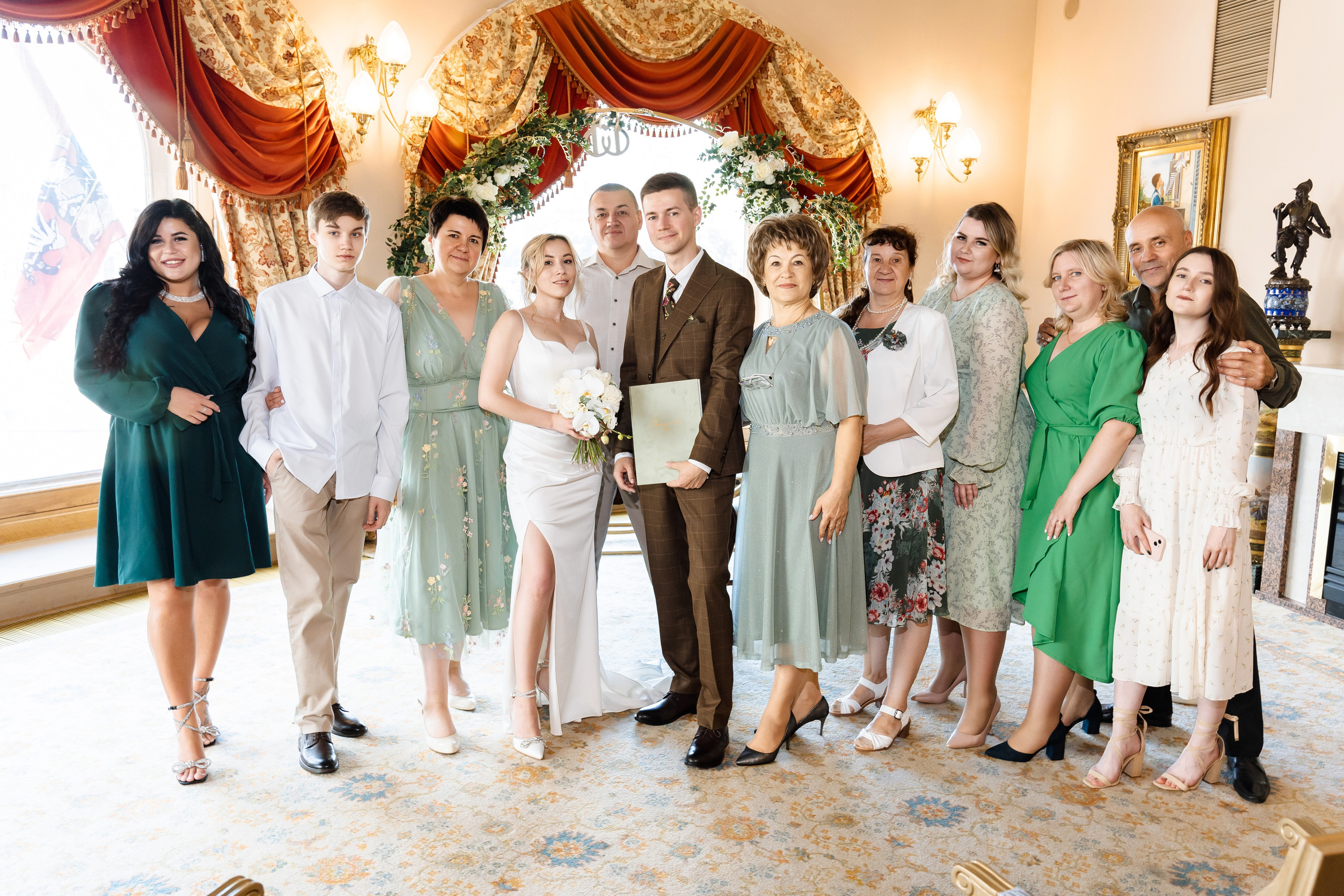 Свадьба Анастасии и Дмитрия. Свадебный фотограф в Москве Яна Деньгина