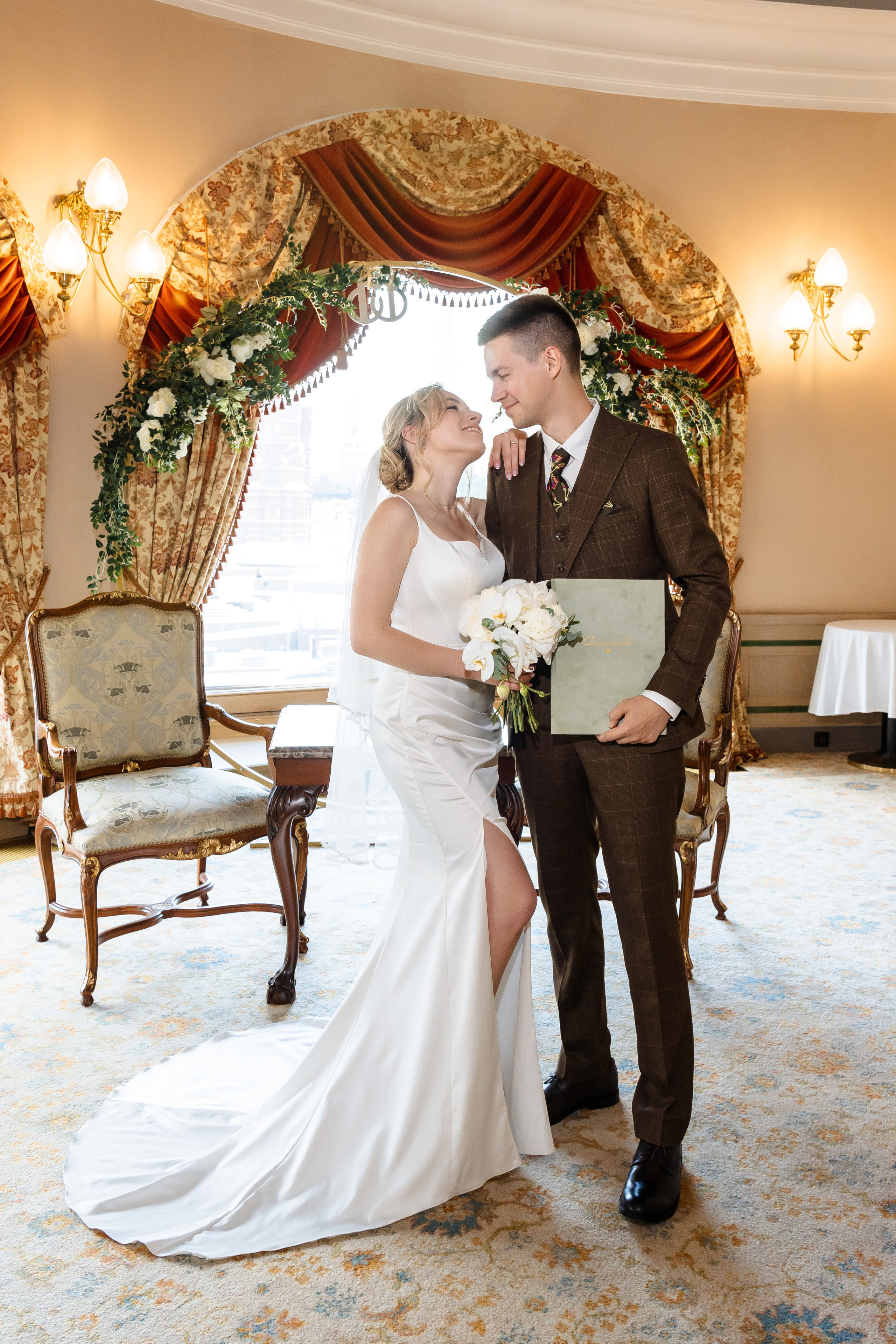 Свадьба Анастасии и Дмитрия. Свадебный фотограф в Москве Яна Деньгина