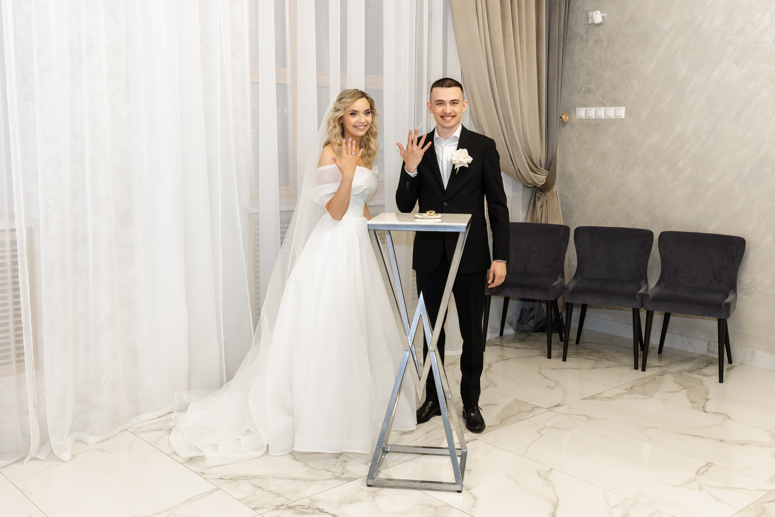 Свадьба Арины и Глеба. Свадебный фотограф в Москве Яна Деньгина