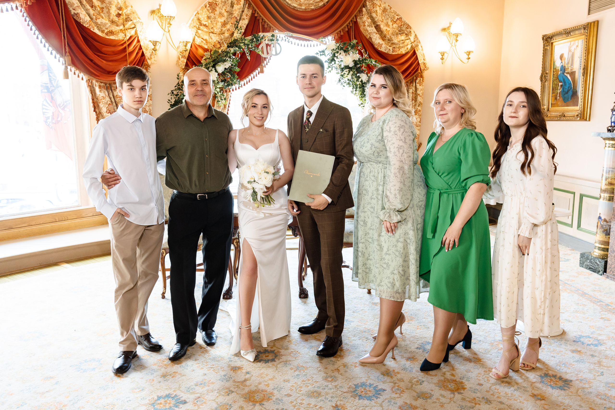 Свадьба Анастасии и Дмитрия. Свадебный фотограф в Москве Яна Деньгина