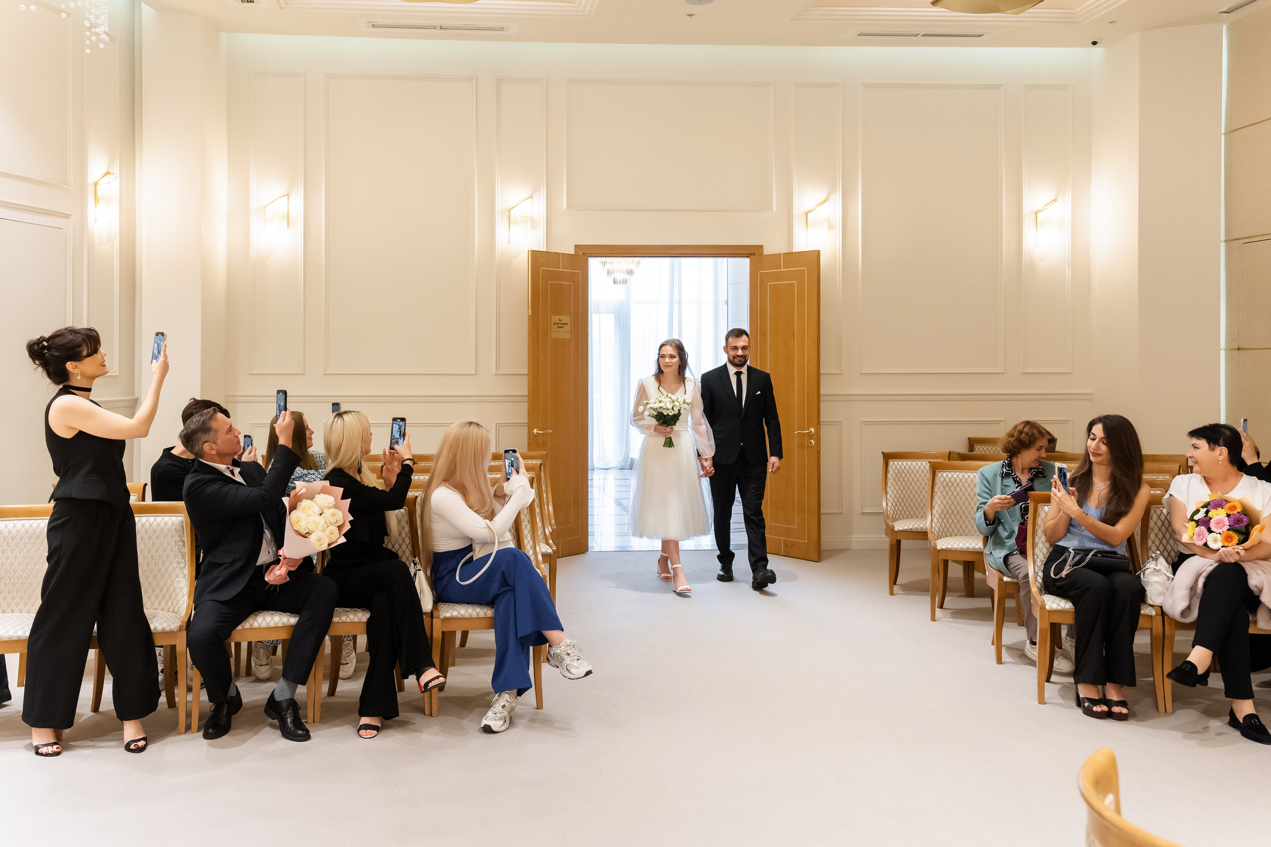 Свадьба Полины и Родиона. Свадебный фотограф в Москве Яна Деньгина