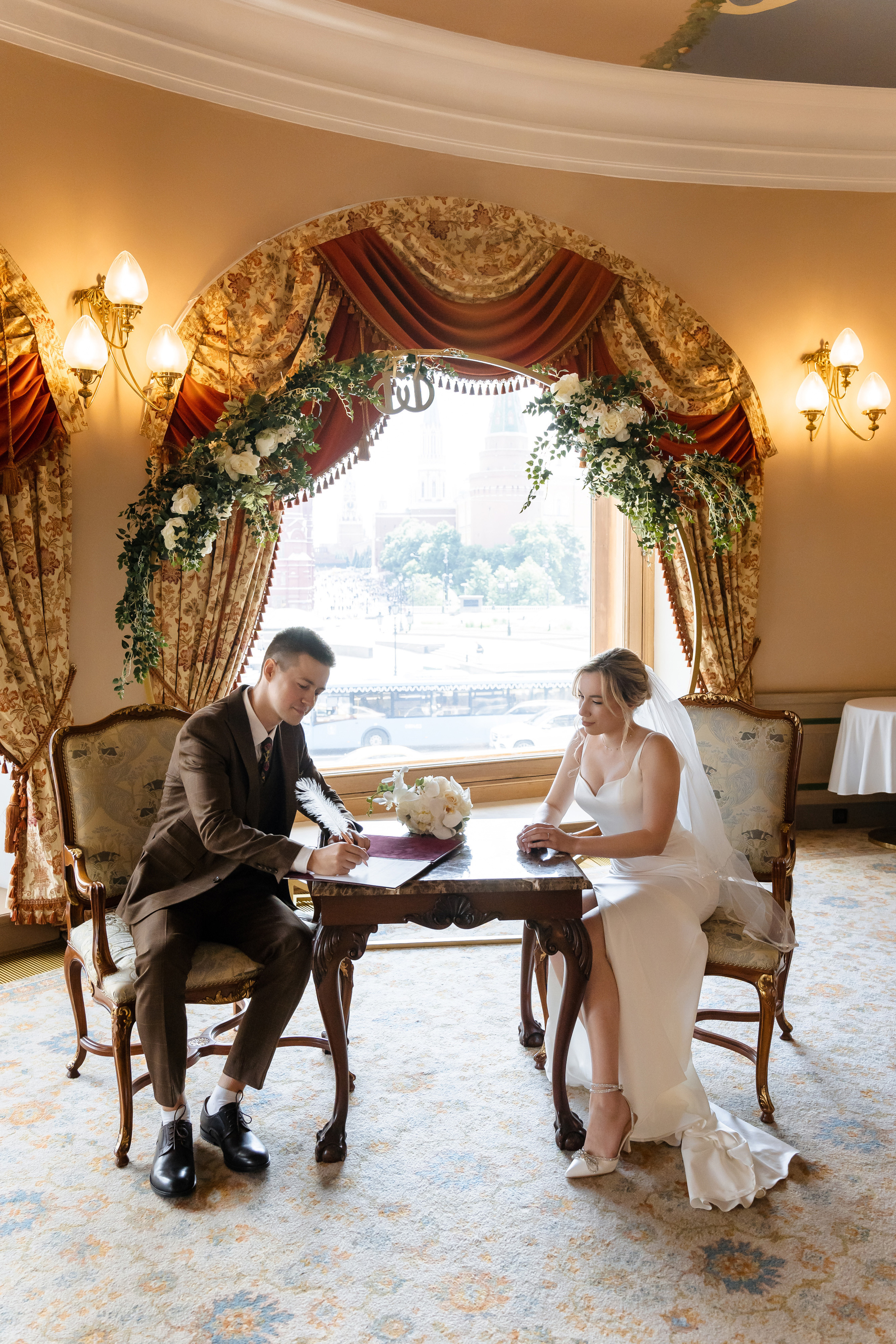 Свадьба Анастасии и Дмитрия. Свадебный фотограф в Москве Яна Деньгина