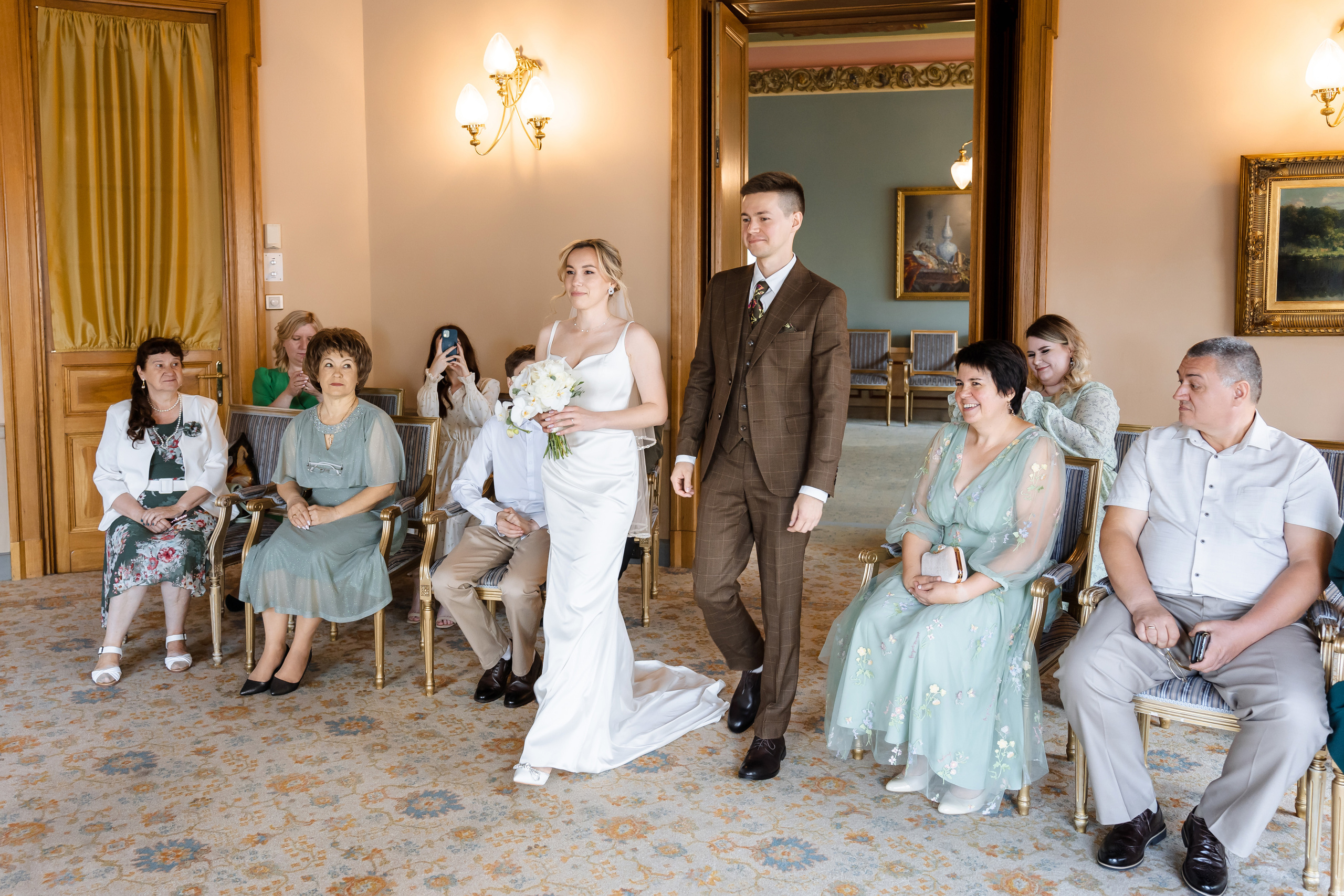 Свадьба Анастасии и Дмитрия. Свадебный фотограф в Москве Яна Деньгина