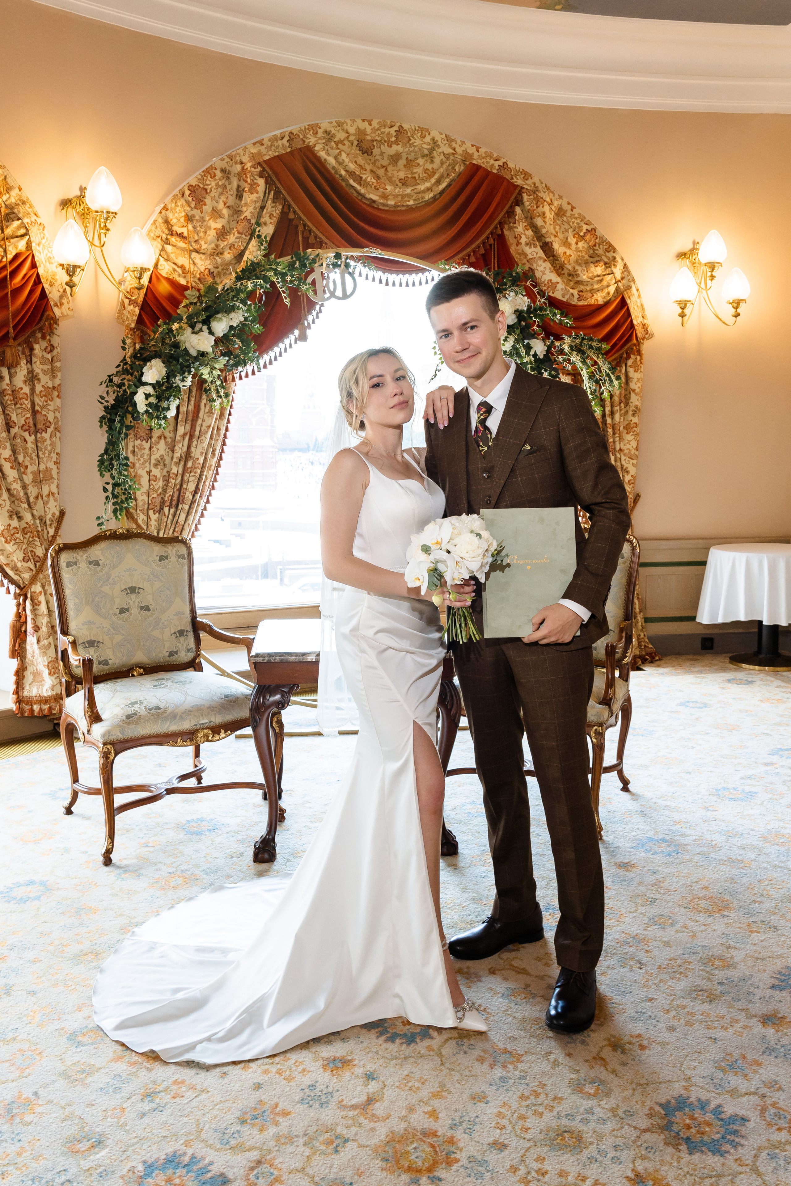 Свадьба Анастасии и Дмитрия. Свадебный фотограф в Москве Яна Деньгина
