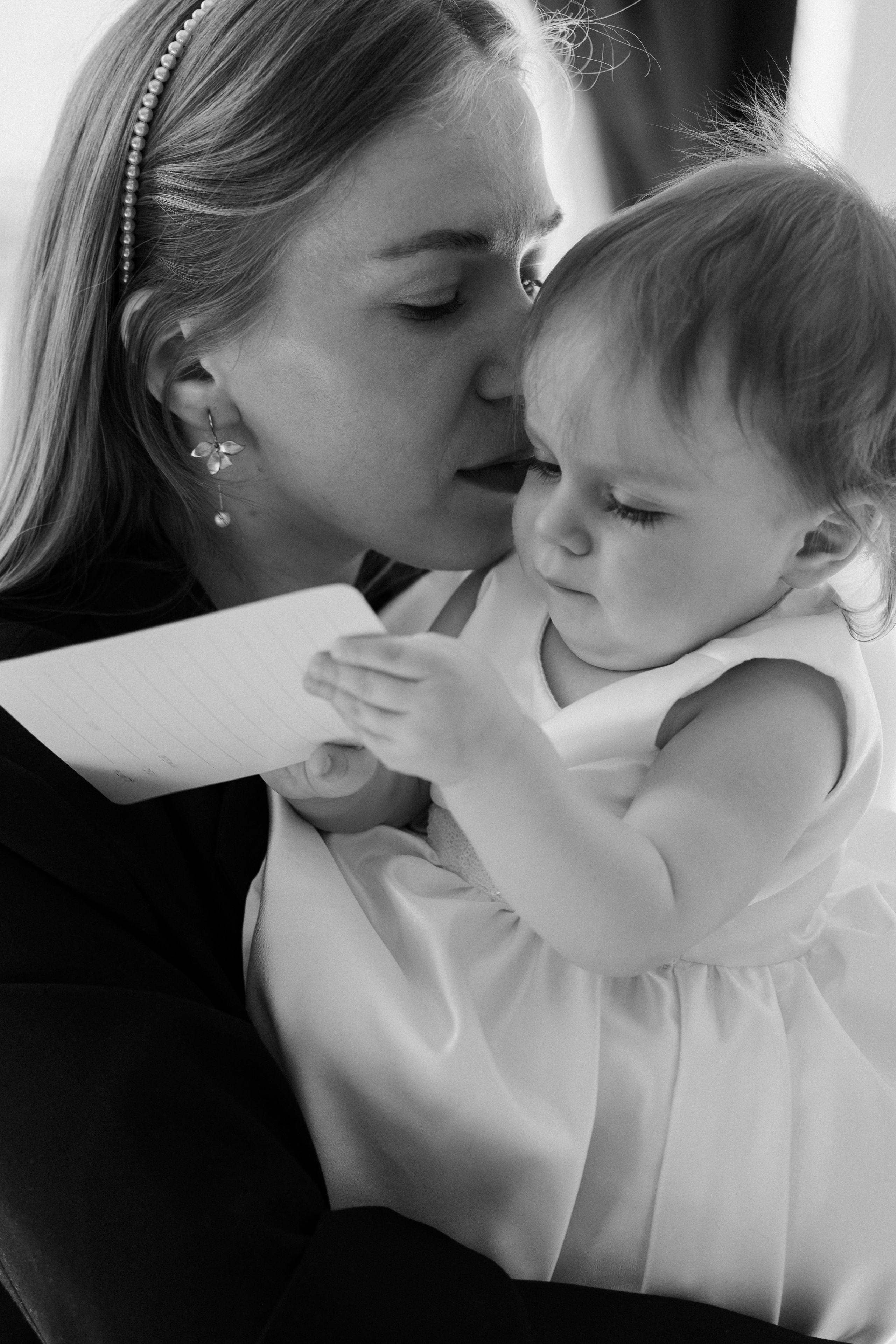 Семейная съёмка с ребенком в студии