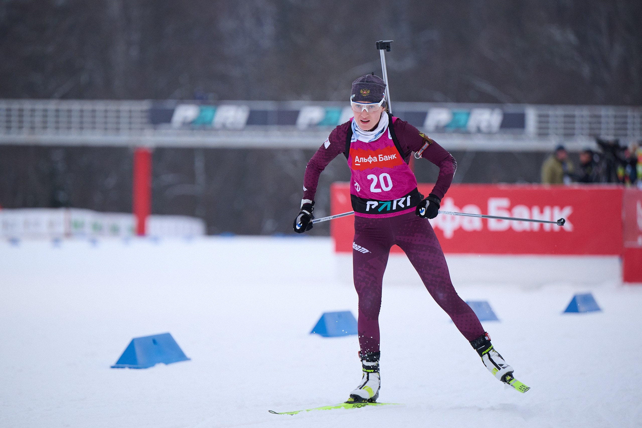 Биатлон. Чемпионат России — 2024/2025, 3-й этап, Ижевск. Ижевская винтовка. Спортивный репортажный фотограф в Ижевске Сергей Мерзляков