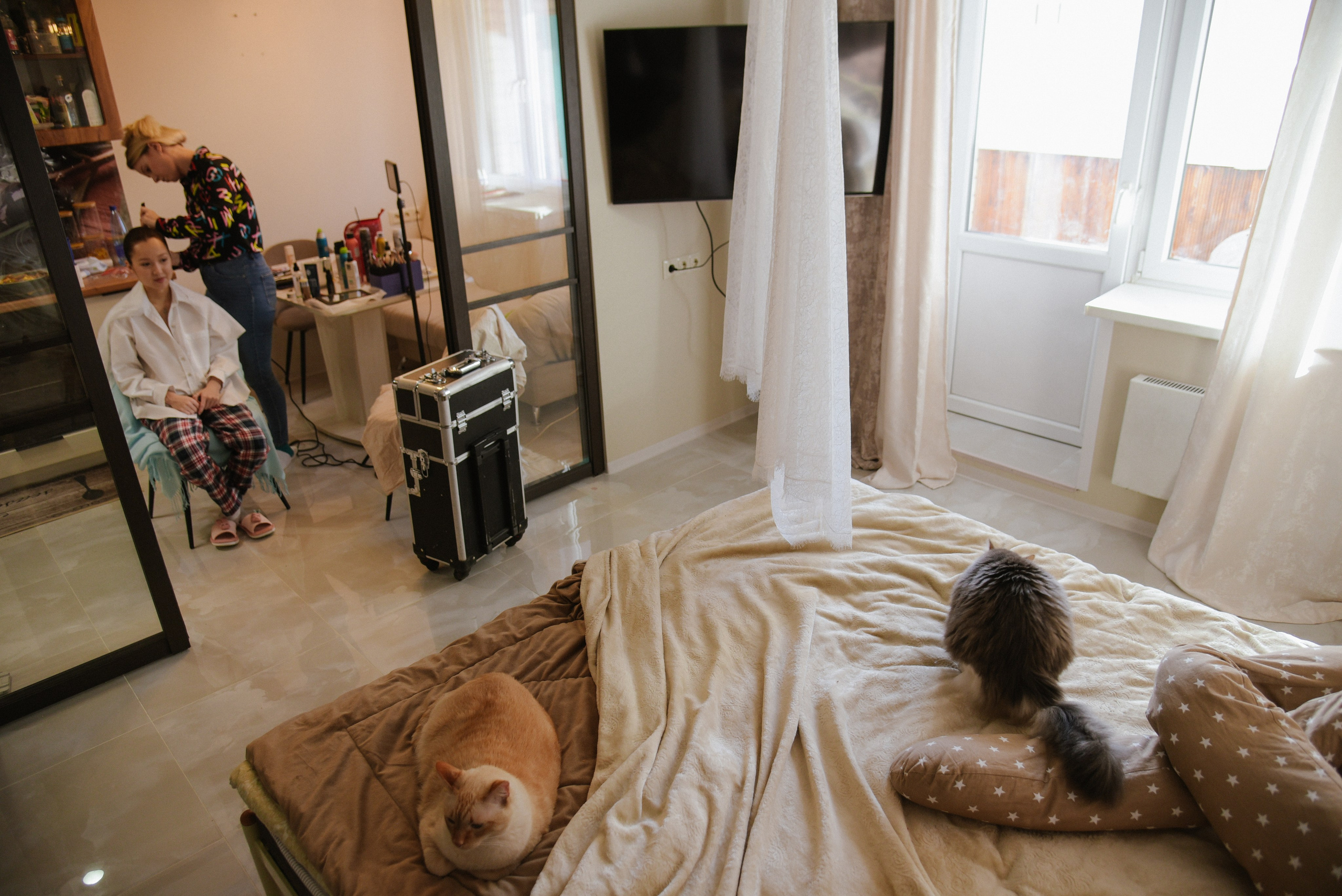 На льду. Фотограф Лола Волна, город Москва