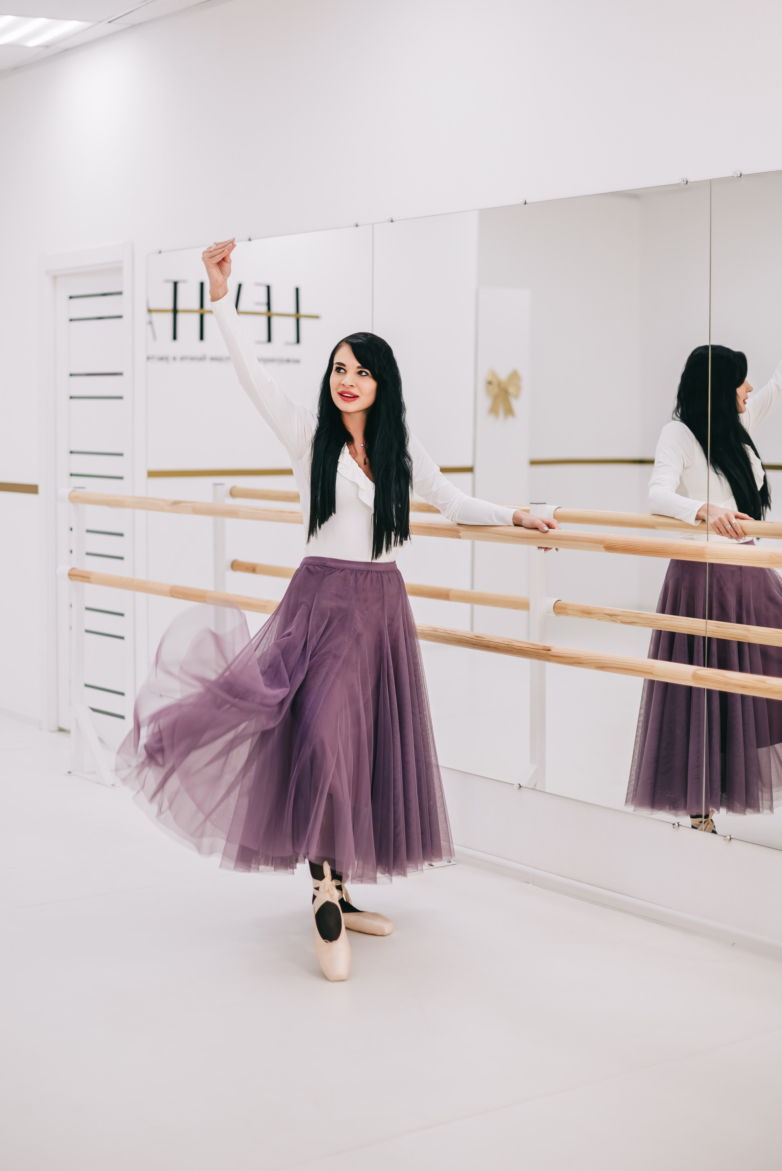 Фотосессия для балетной студии LEVITA