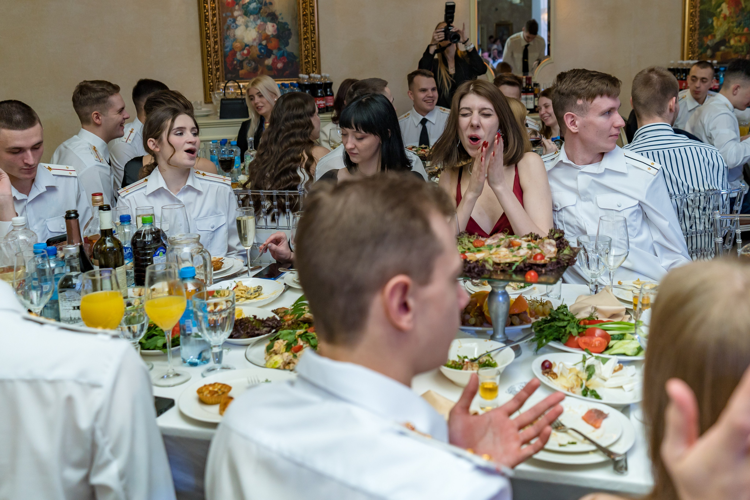 Фотосъемка выпуска военной академии и вручение дипломов