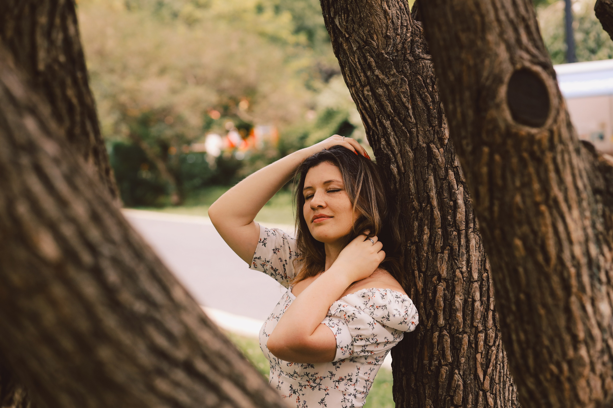 Семейная фотосессия летом. Фотограф АняКа Мытищи