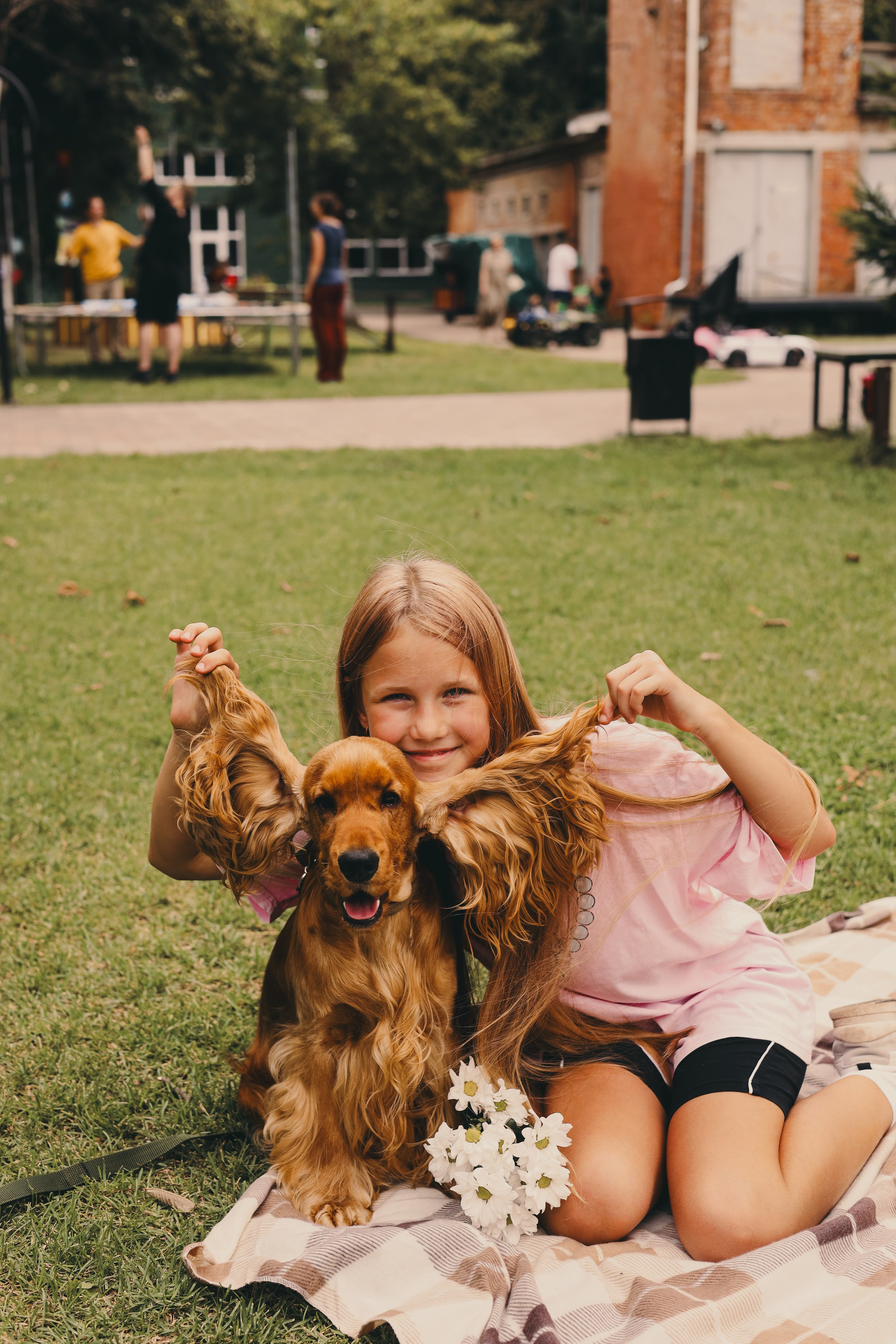 Фотопроект «Пикник со спаниелем». Фотограф Мария Лаенко