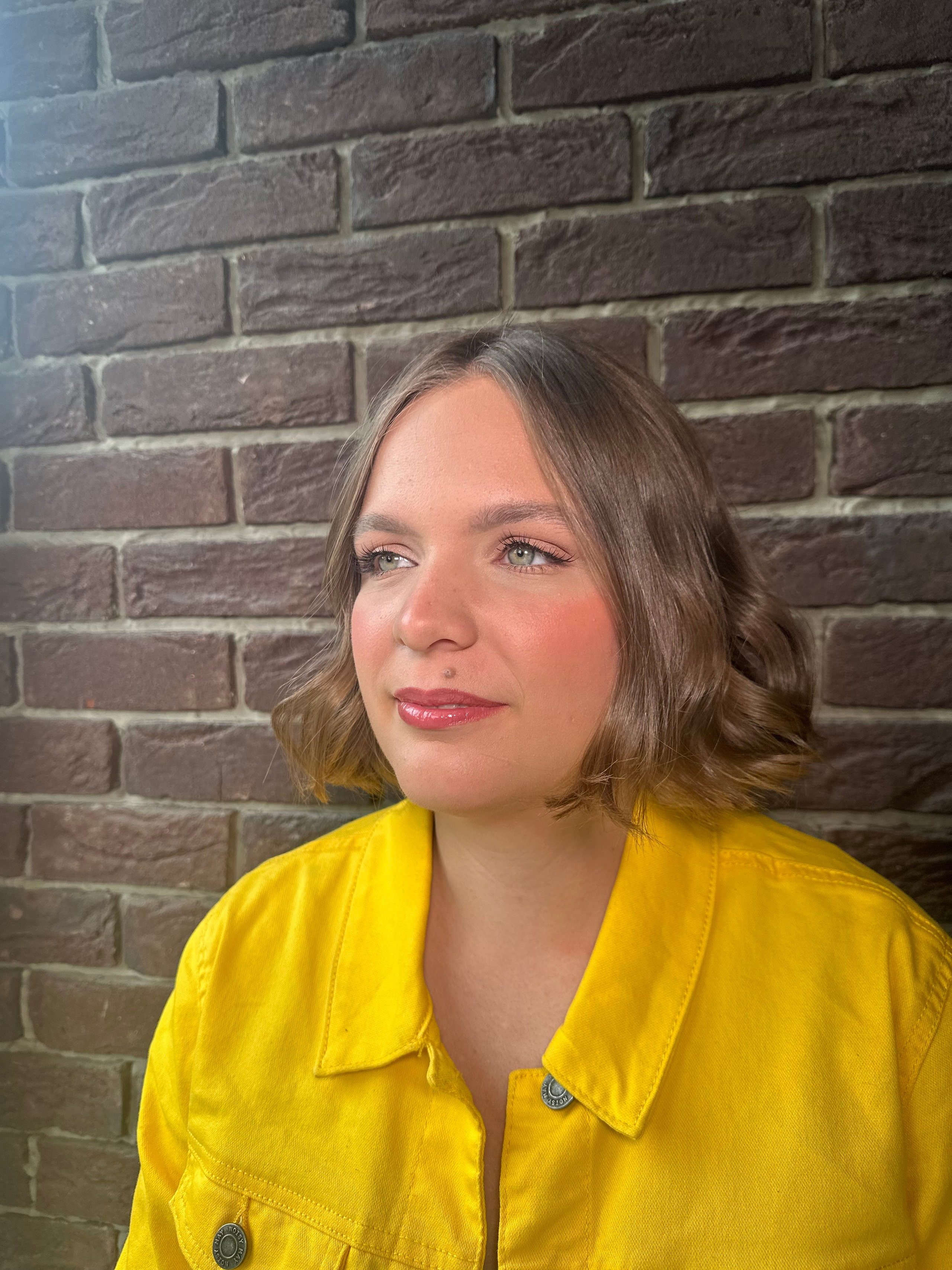 Образ (локоны/макияж). Визажист. Стилист по волосам в Москве. Анастасия Ворожейкина