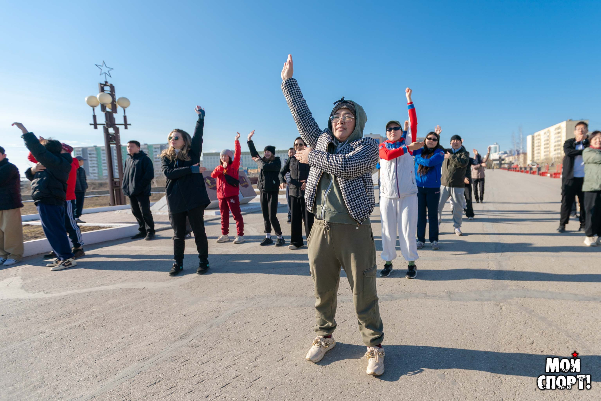 Утренние зарядки: открытие сезона. Студия «Мой Спорт!» — все о спорте в Якутии