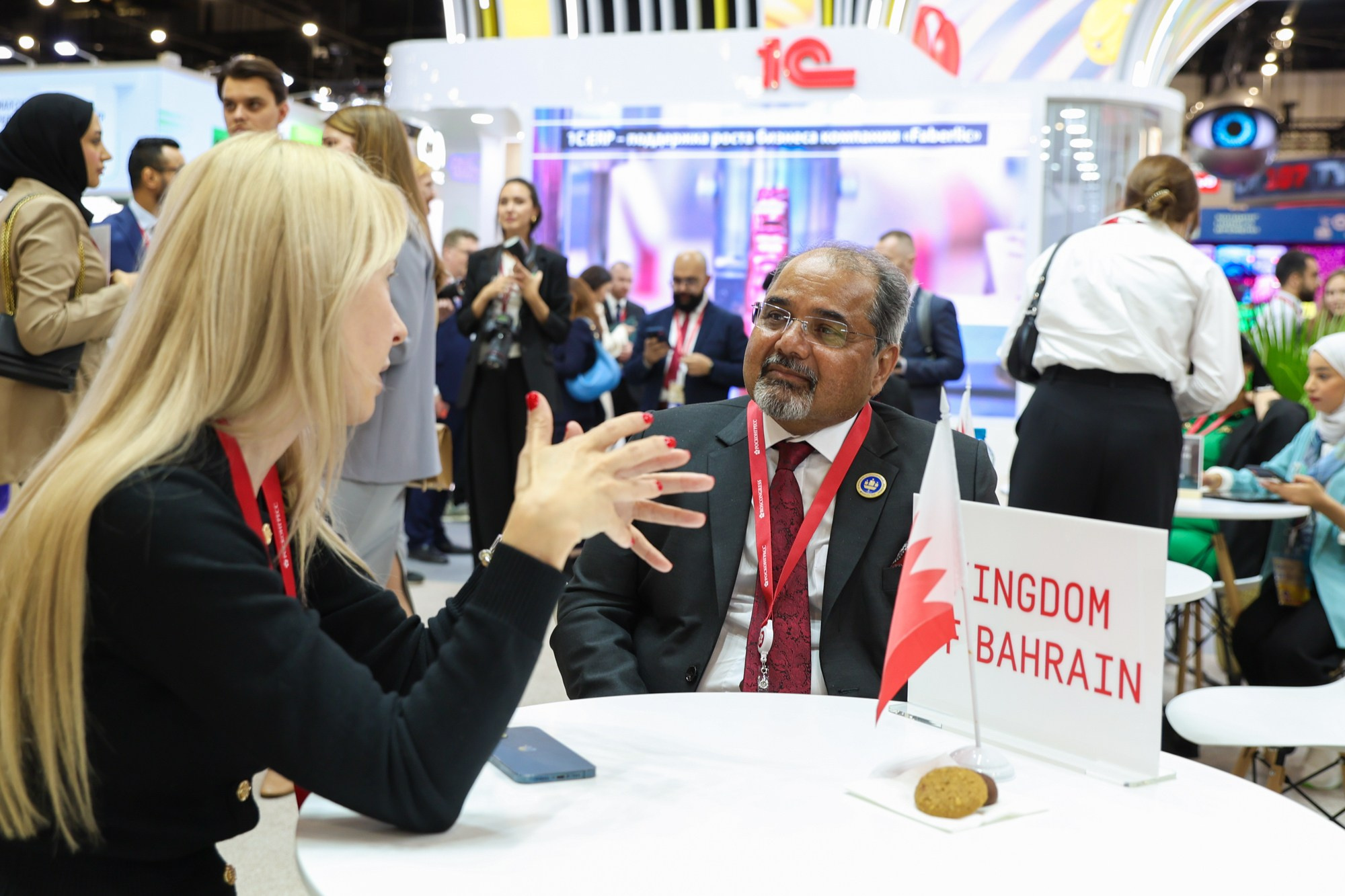 Стенд Королевства Бахрейн на ПМЭФ 2025. Фотограф Дарья Попова