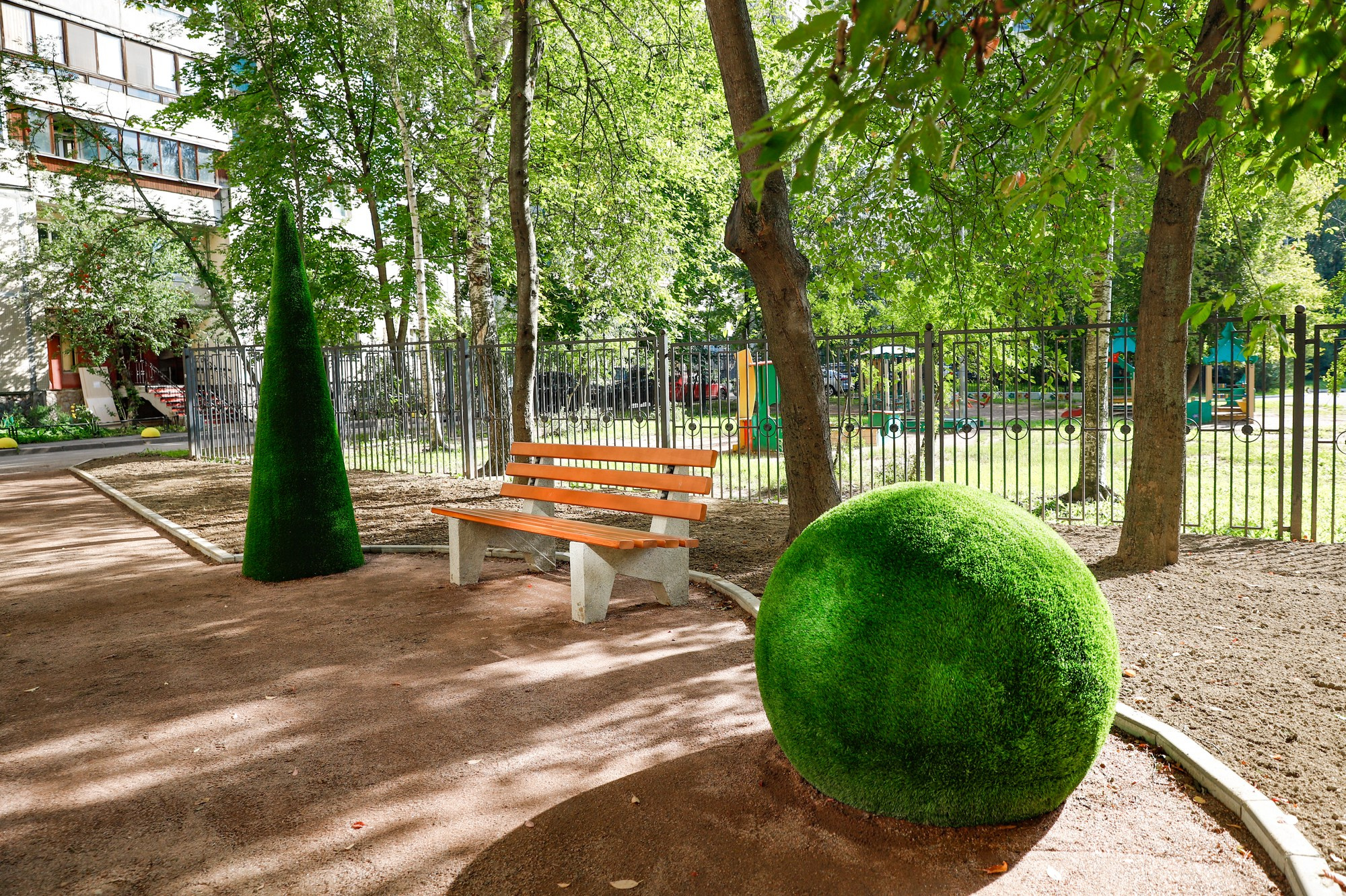 Благоустройство в МО «Озеро Долгое». Фотограф Дарья Попова