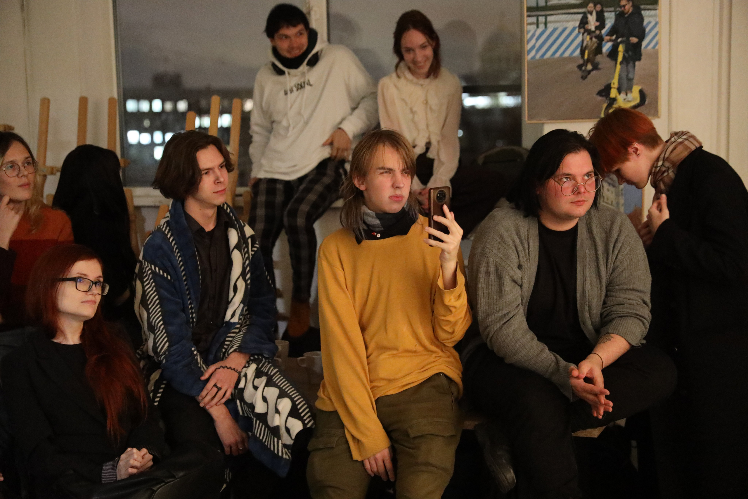 Поэтический вечер. Творческое пространство в Санкт-Петербурге