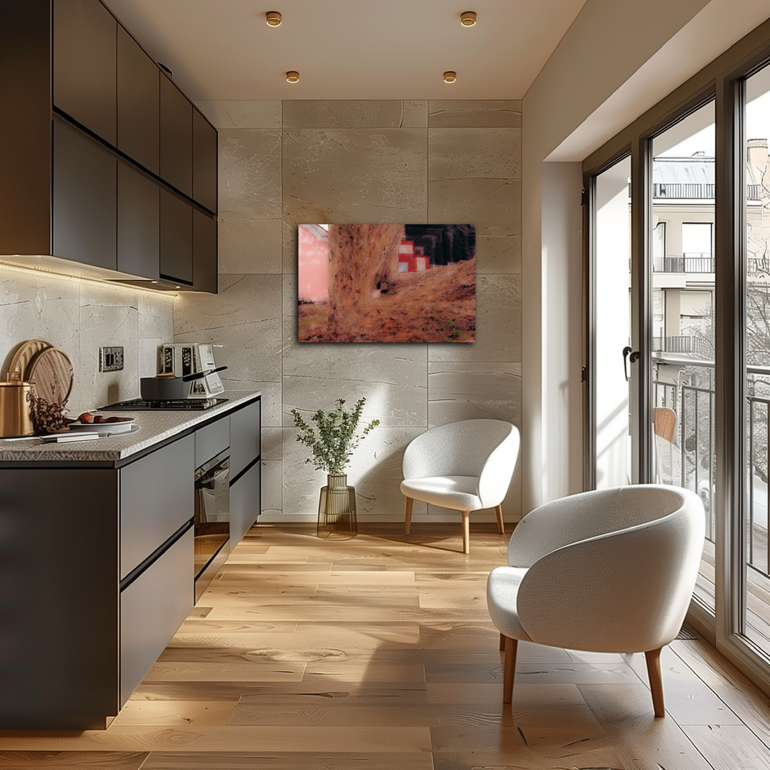 THE BUILDINGS. Визуальный артист Наташа Солнцева