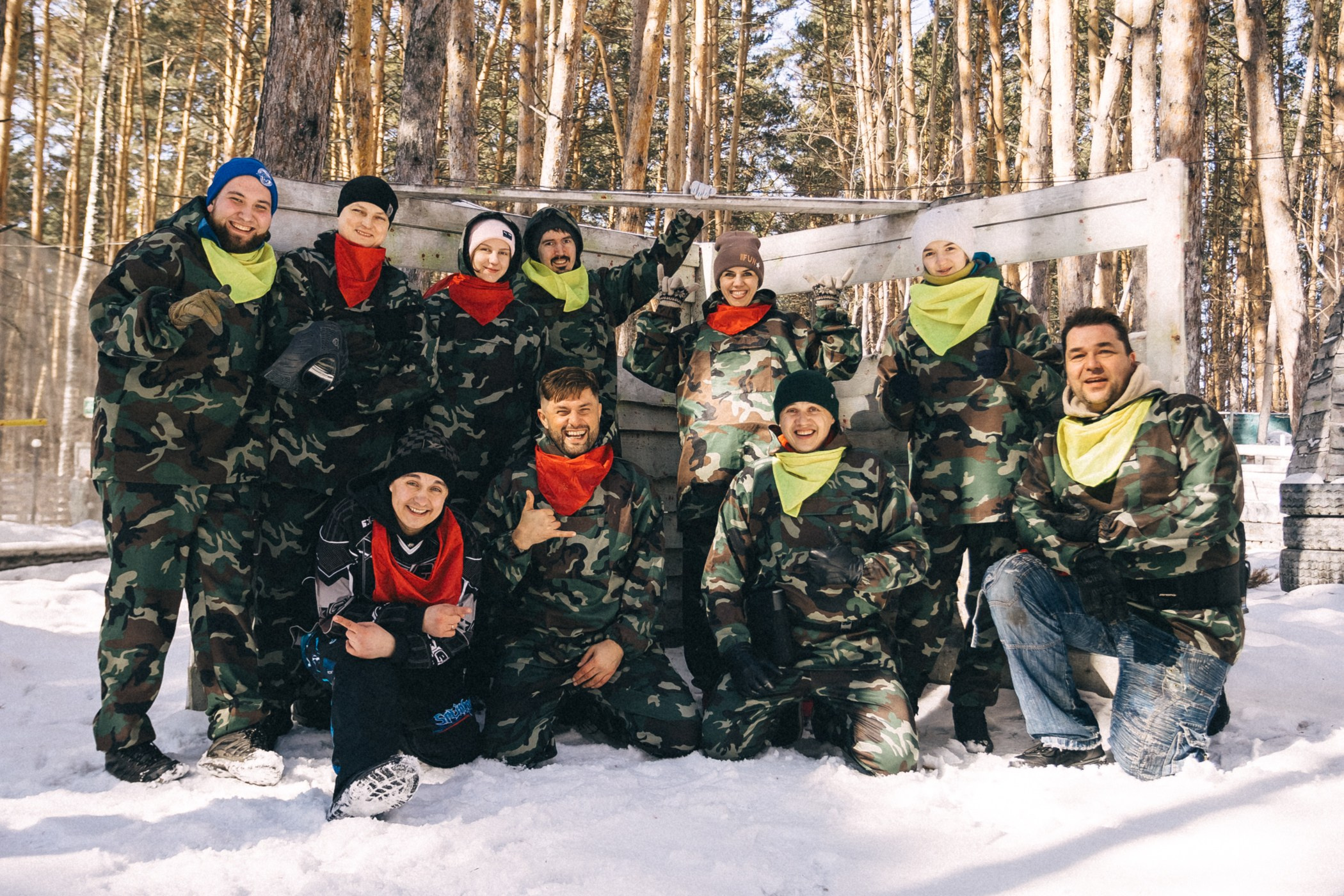 Пейнтбольный клуб «Партизан». Фотограф Кемерово | Сергей
