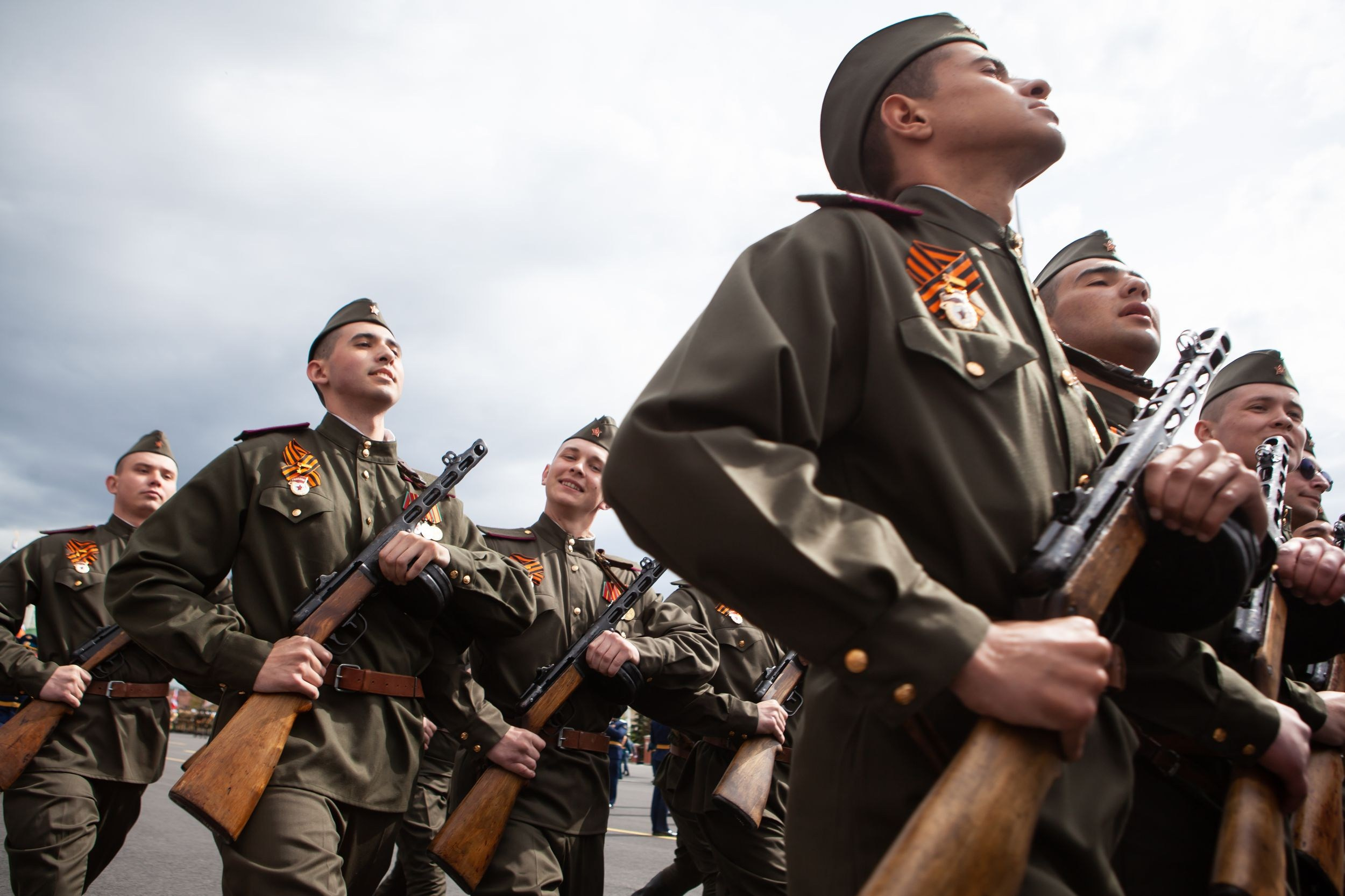 Генеральная репетиция Парада Победы (5 мая 2024). Репортажный фотограф Алексей Пирязев