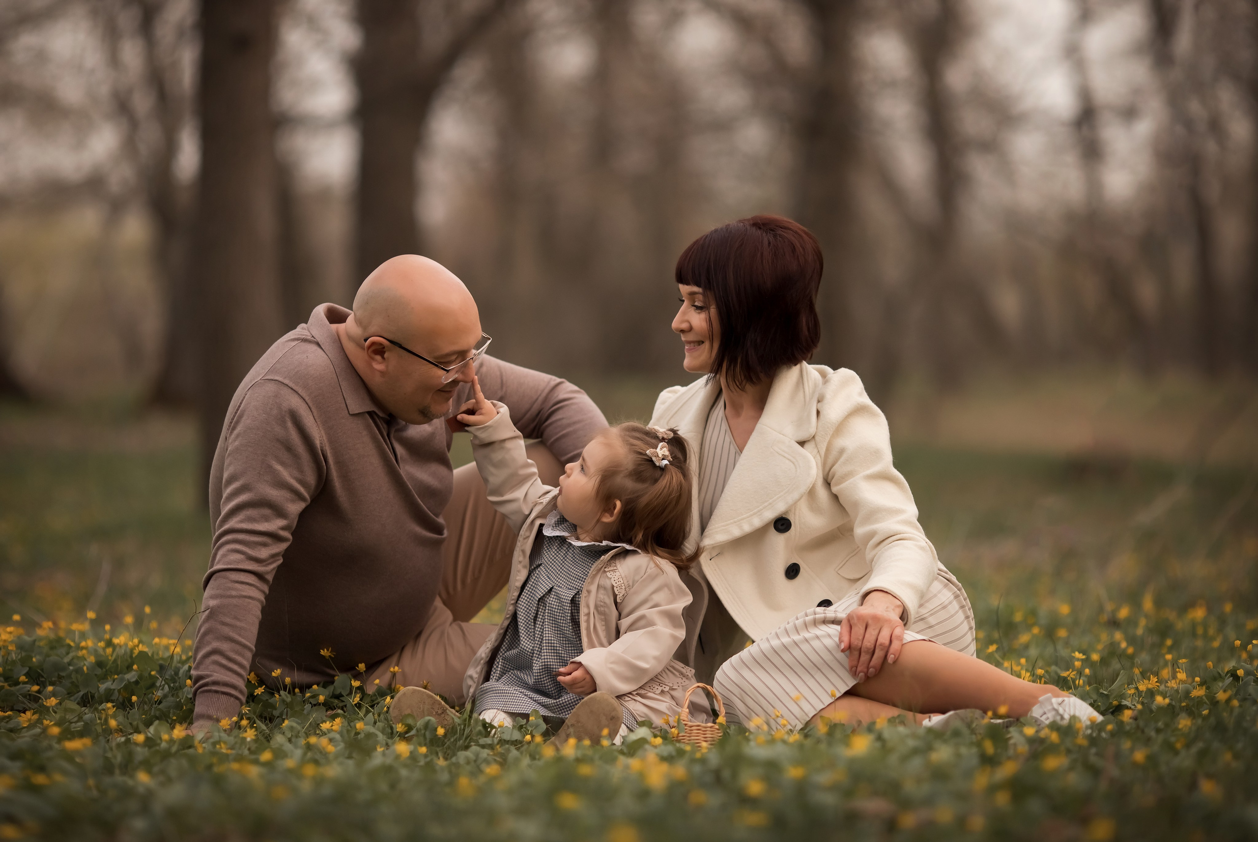 Теплые цвета апреля. Семейный и детский фотограф в Саратове Полина Коткина