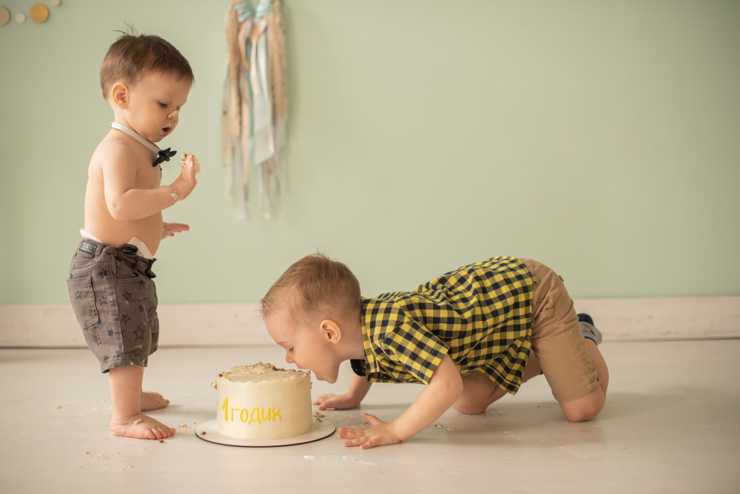 Тёме 1 годик. Свадебный и семейный фотограф Ольга Астрейко